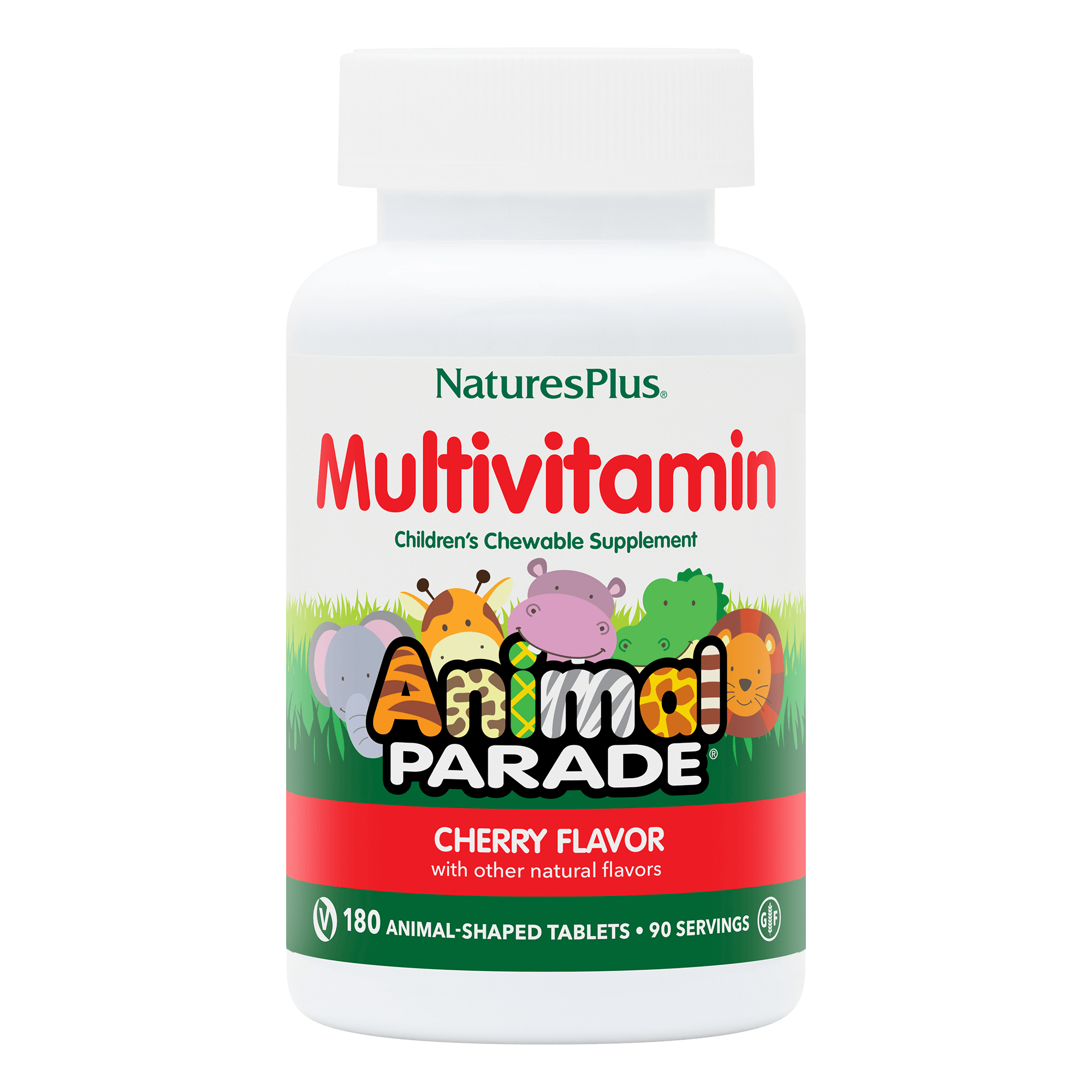 Animal Parade® Multivitamin Children’s Chewables - Cherry - 180 Count