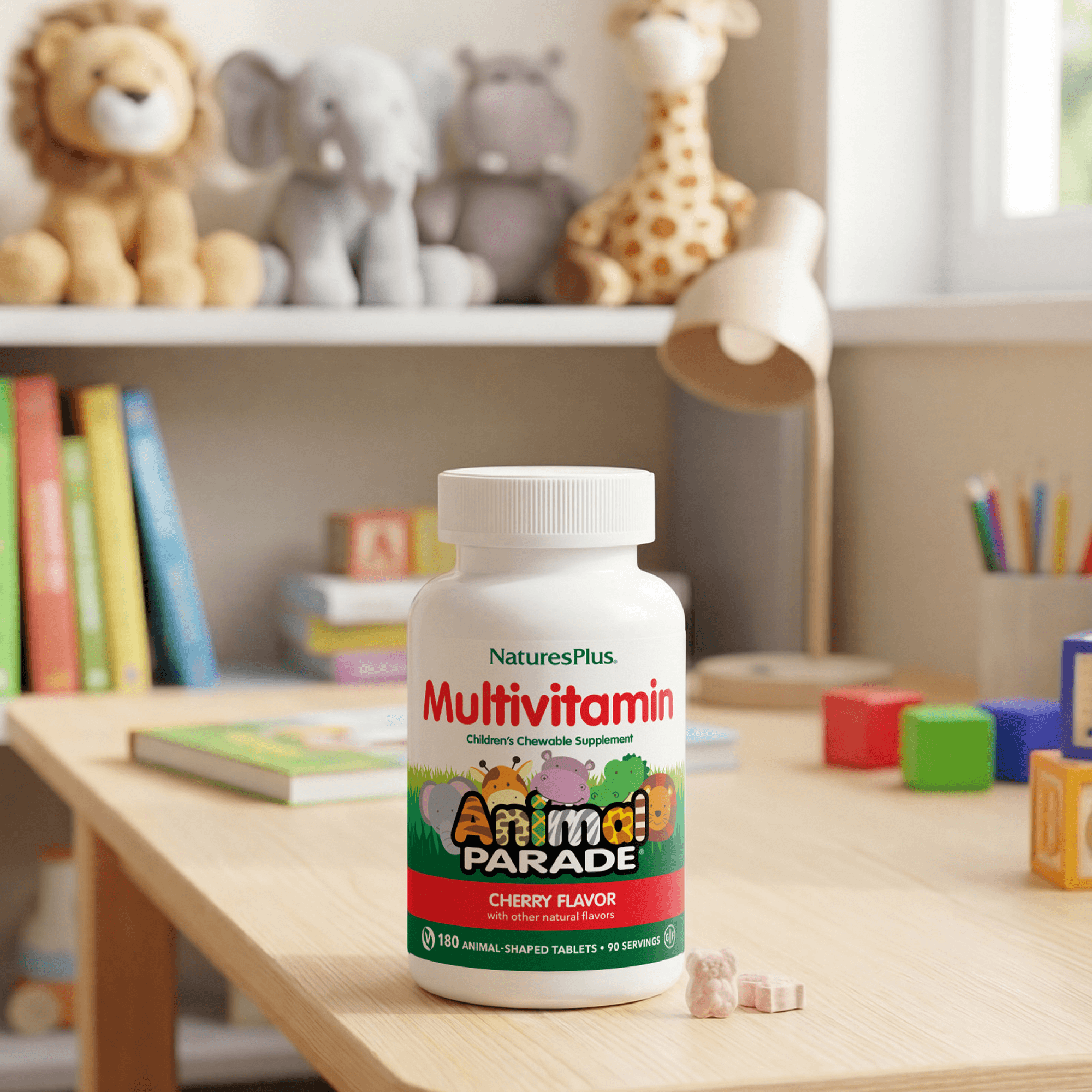 Animal Parade® Multivitamin Children’s Chewables - Cherry - 180 Count