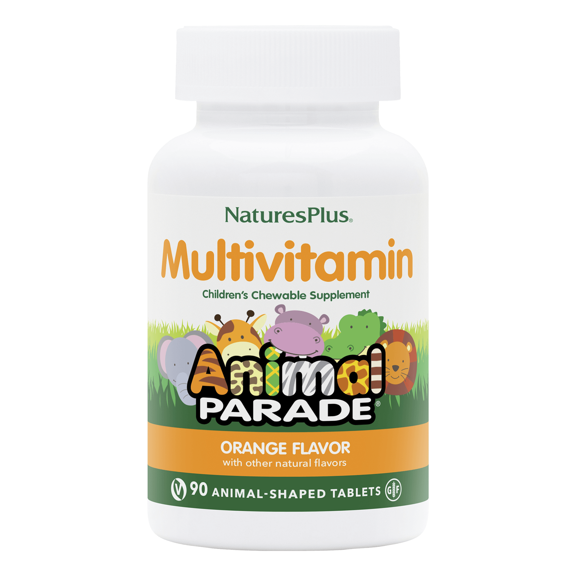 Animal Parade® Multivitamin Children’s Chewables - Orange - 90 Count