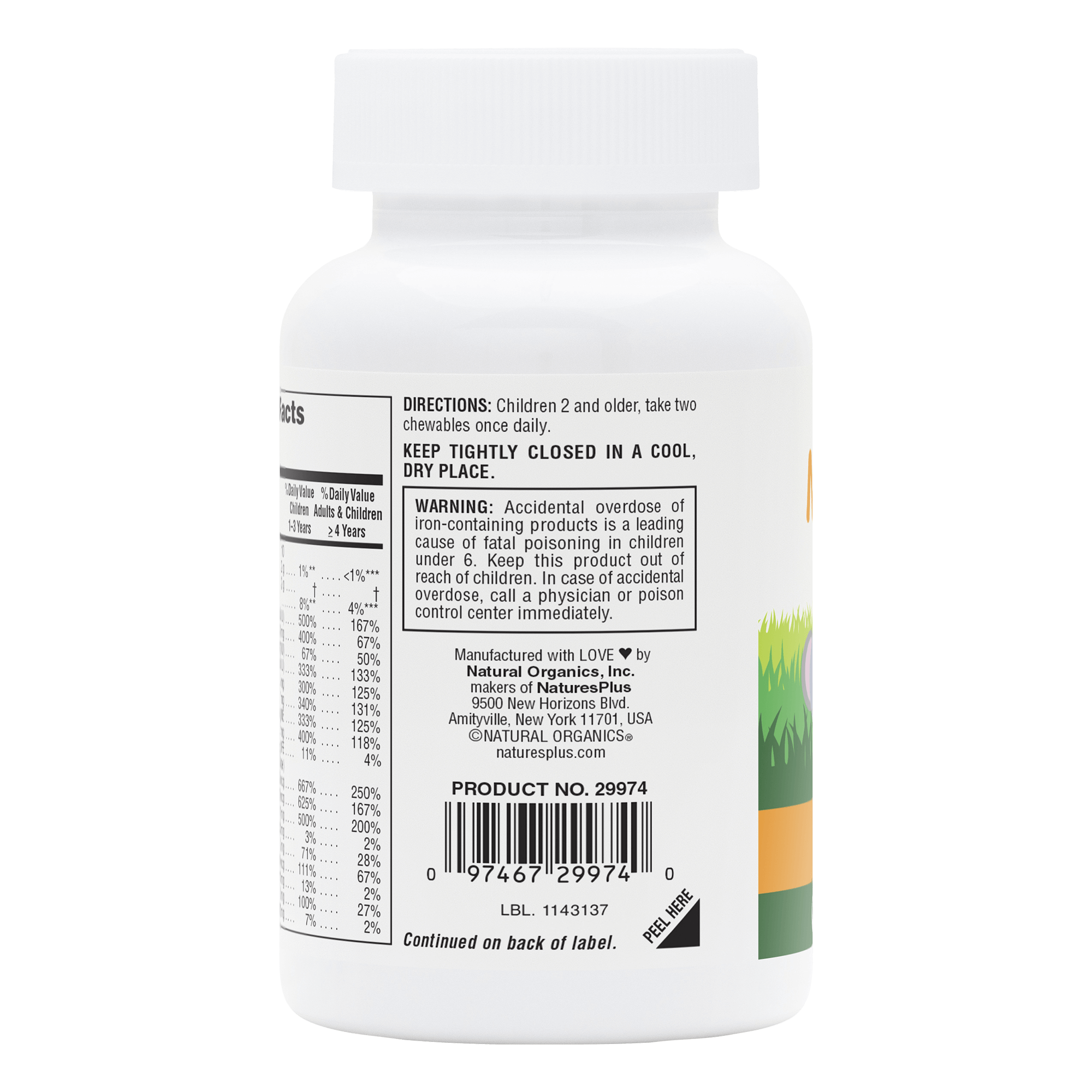 Animal Parade® Multivitamin Children’s Chewables - Orange - 90 Count