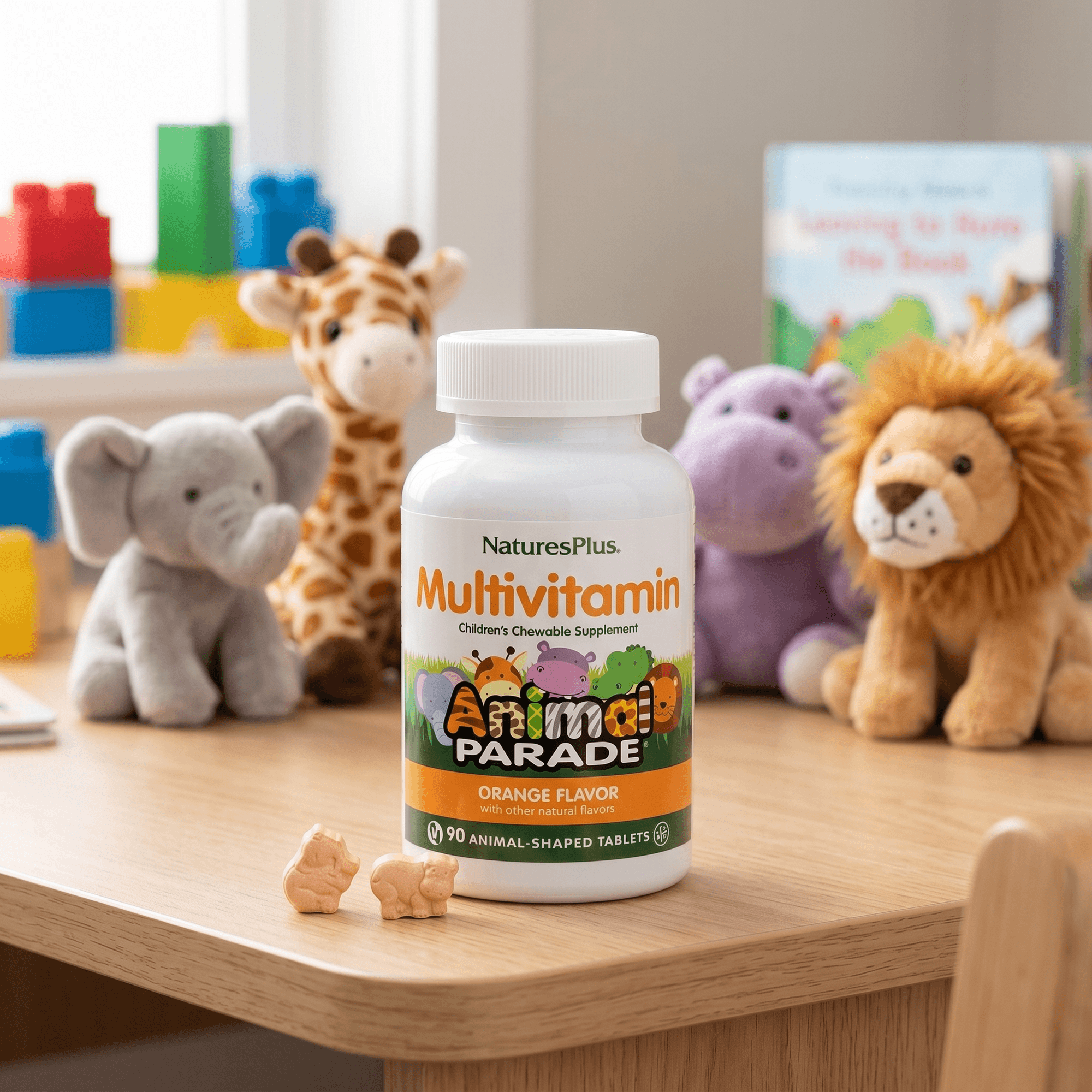 Animal Parade® Multivitamin Children’s Chewables - Orange - 90 Count