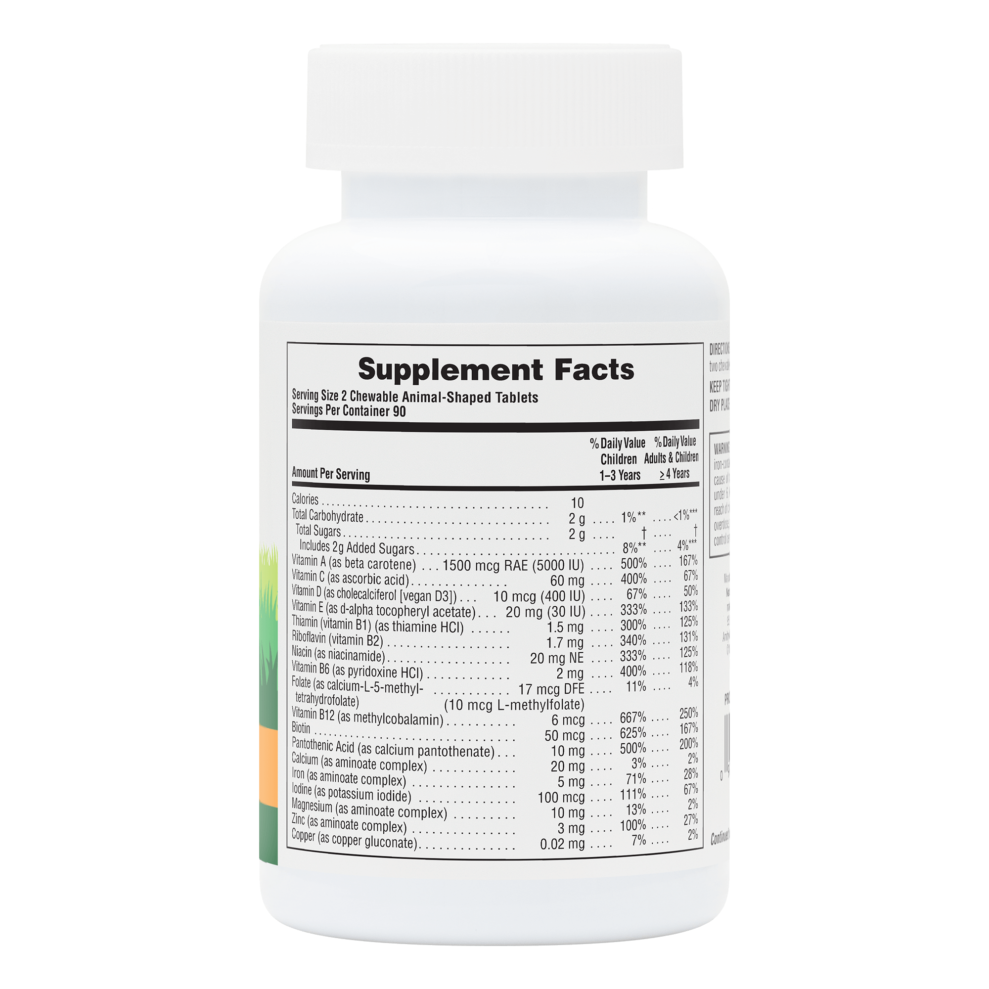 Animal Parade® Multivitamin Children’s Chewables - Orange - 180 Count
