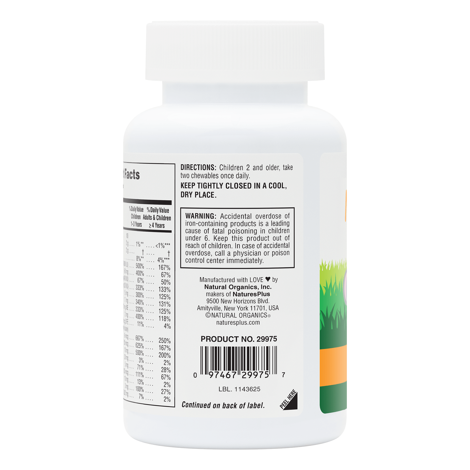 Animal Parade® Multivitamin Children’s Chewables - Orange - 180 Count