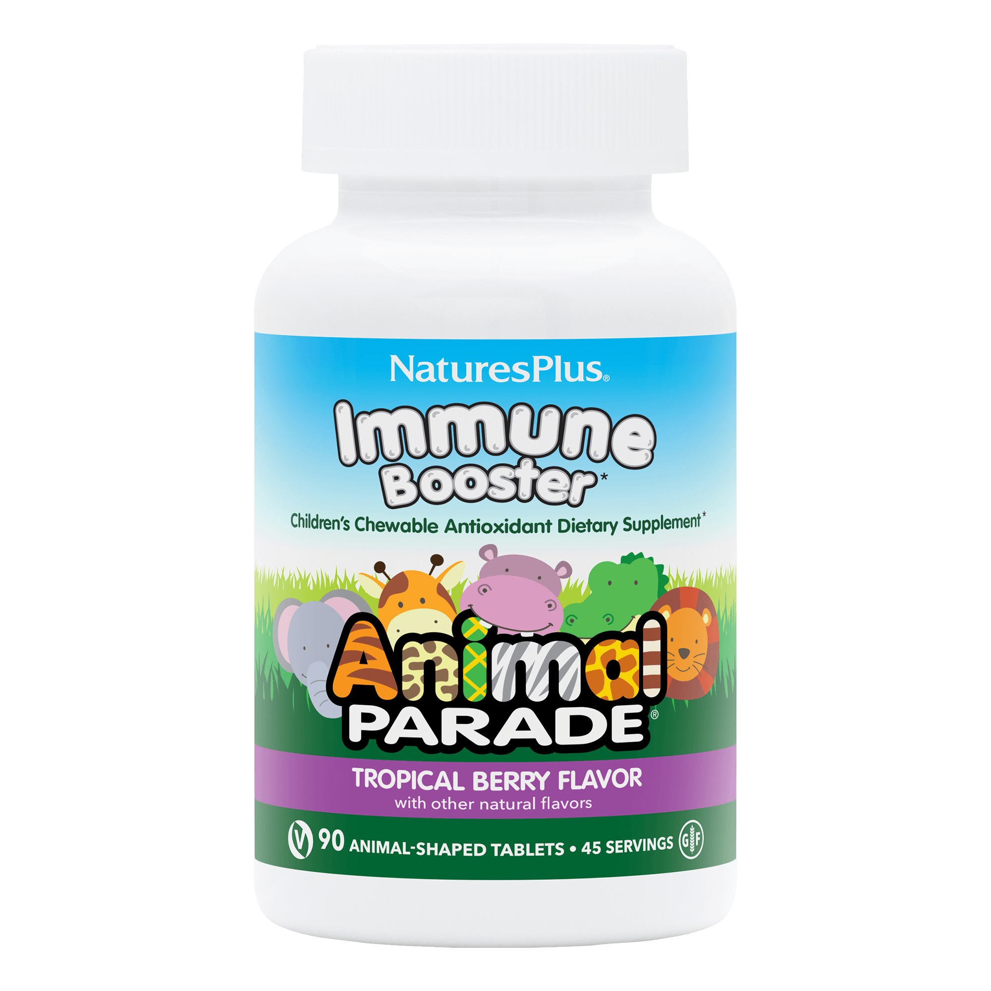 Animal Parade® Immune Booster Chewables - 90 Count