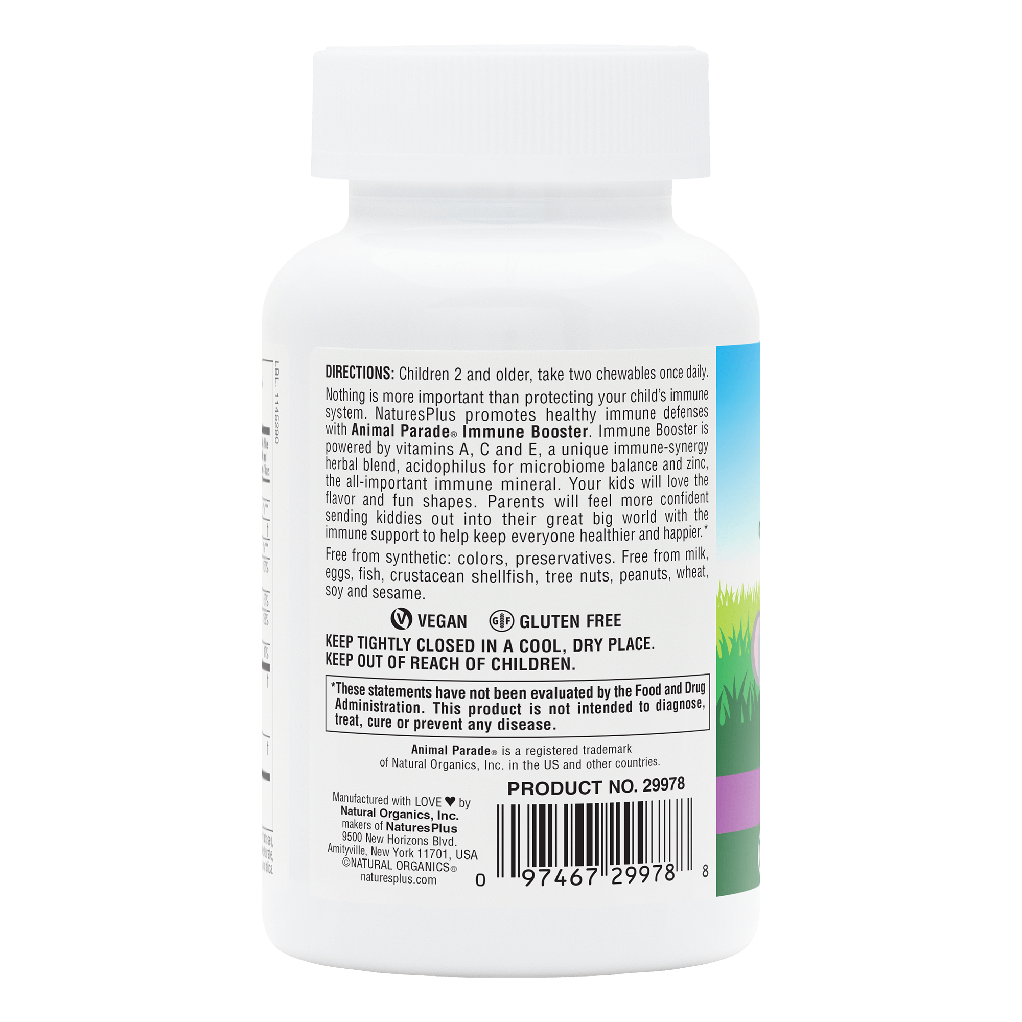 Animal Parade® Immune Booster Chewables - 90 Count