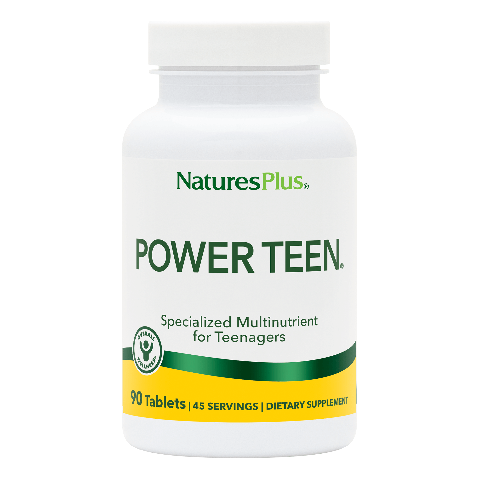 POWER TEEN® Multivitamin Tablets - 90 Count
