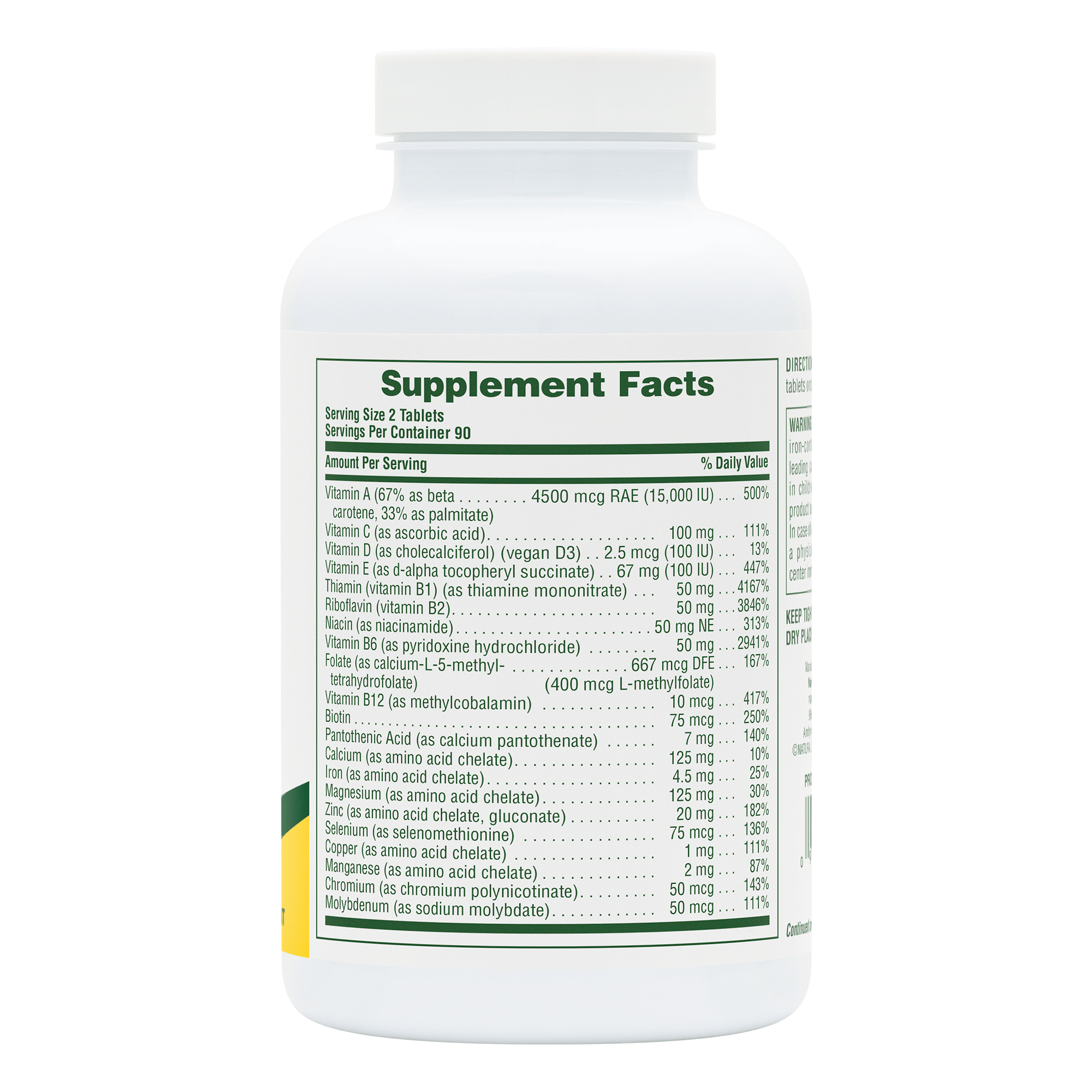POWER TEEN® Multivitamin Tablets - 180 Count