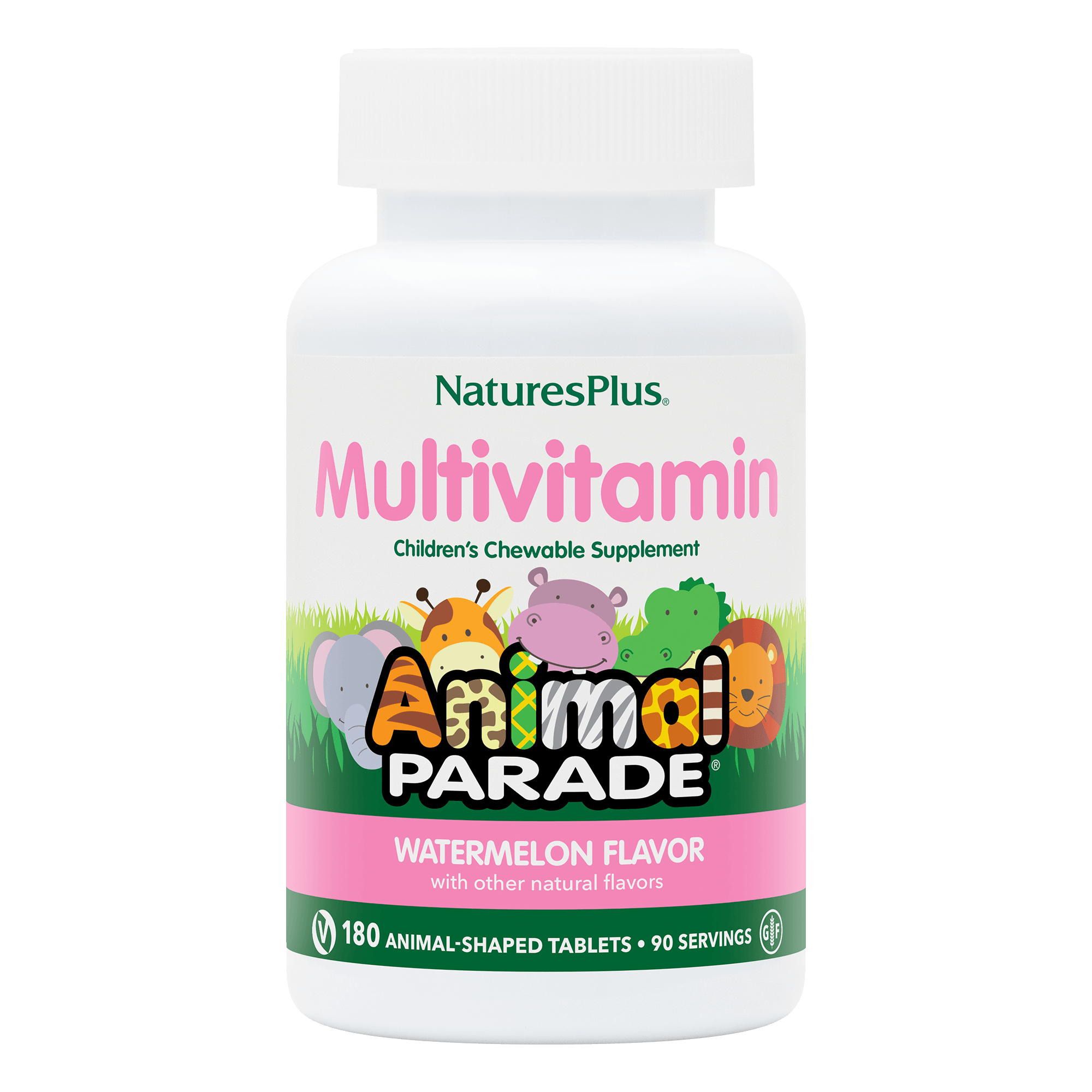 Animal Parade® Multivitamin Children’s Chewables - Watermelon - 180 Count