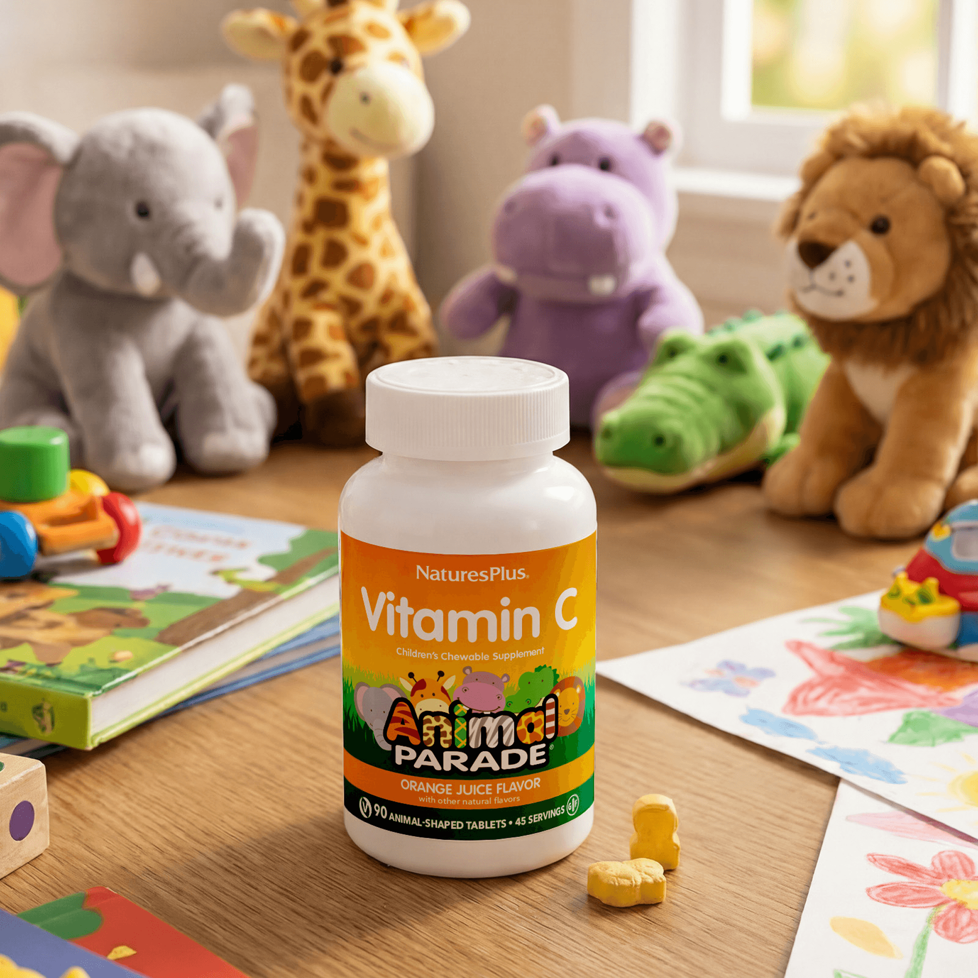 Animal Parade® Vitamin C Children’s Chewables - 90 Count