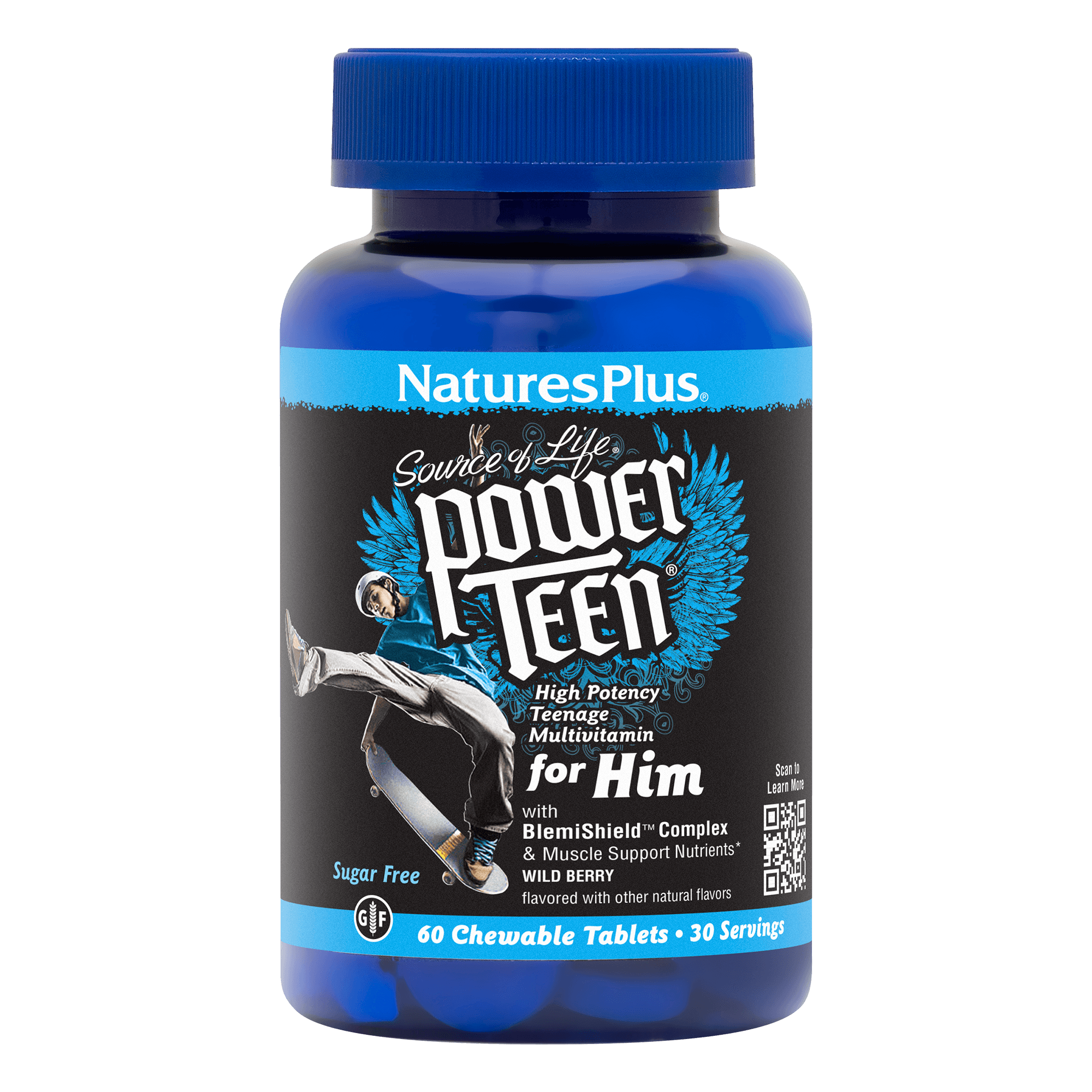 Source of Life® POWER TEEN® For Him Chewables - 60 Count