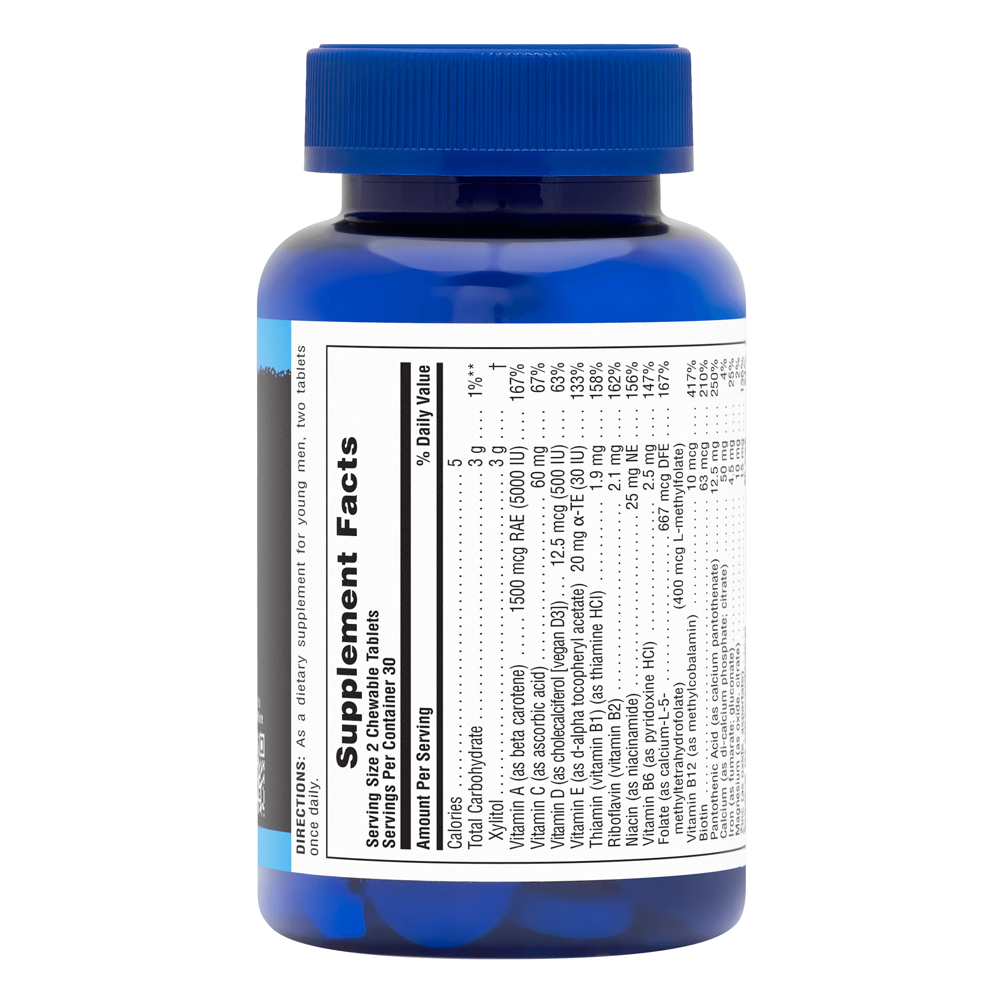 Source of Life® POWER TEEN® For Him Chewables - 60 Count