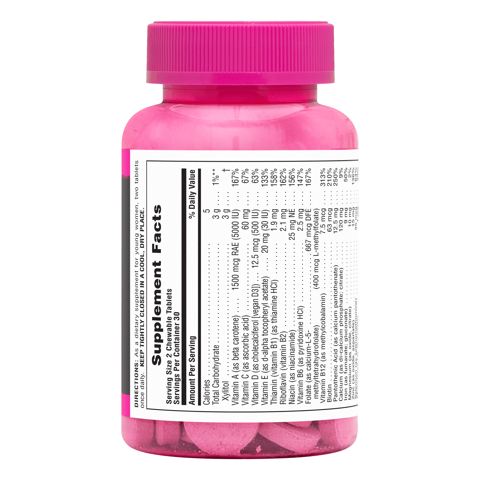 Source of Life® POWER TEEN® For Her Chewables - 60 Count