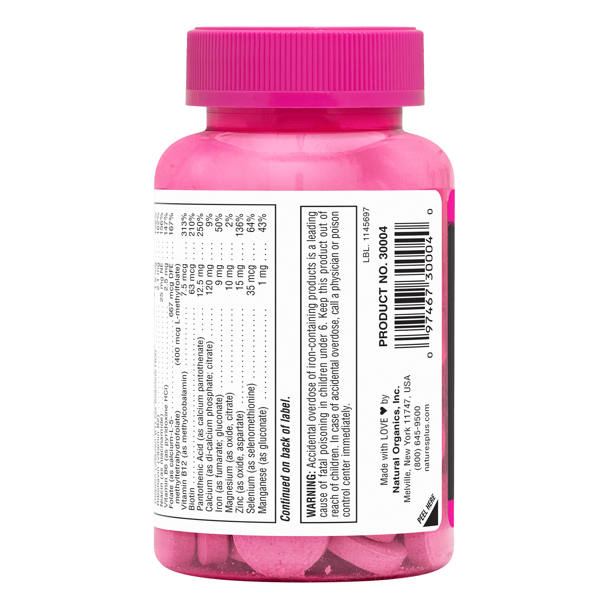 Source of Life® POWER TEEN® For Her Chewables - 60 Count