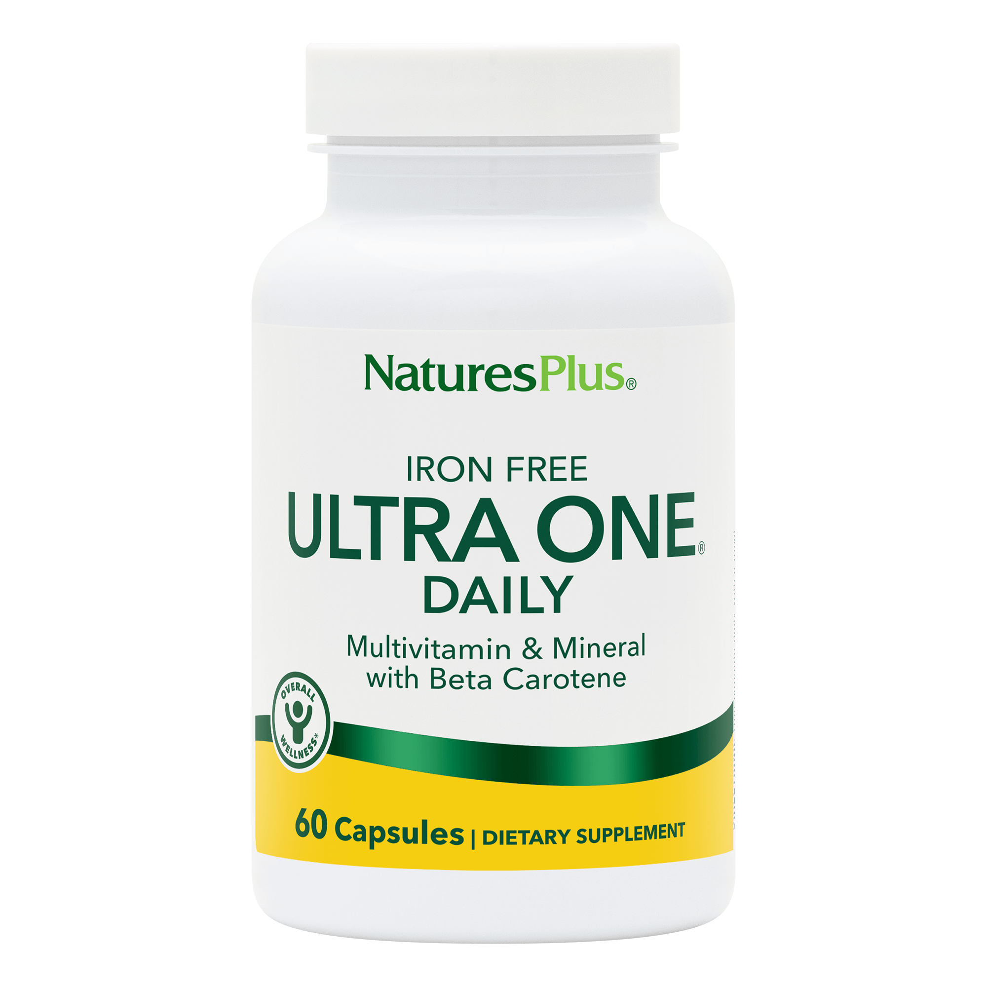 Ultra One® Daily Iron-Free Capsules - 60 Count