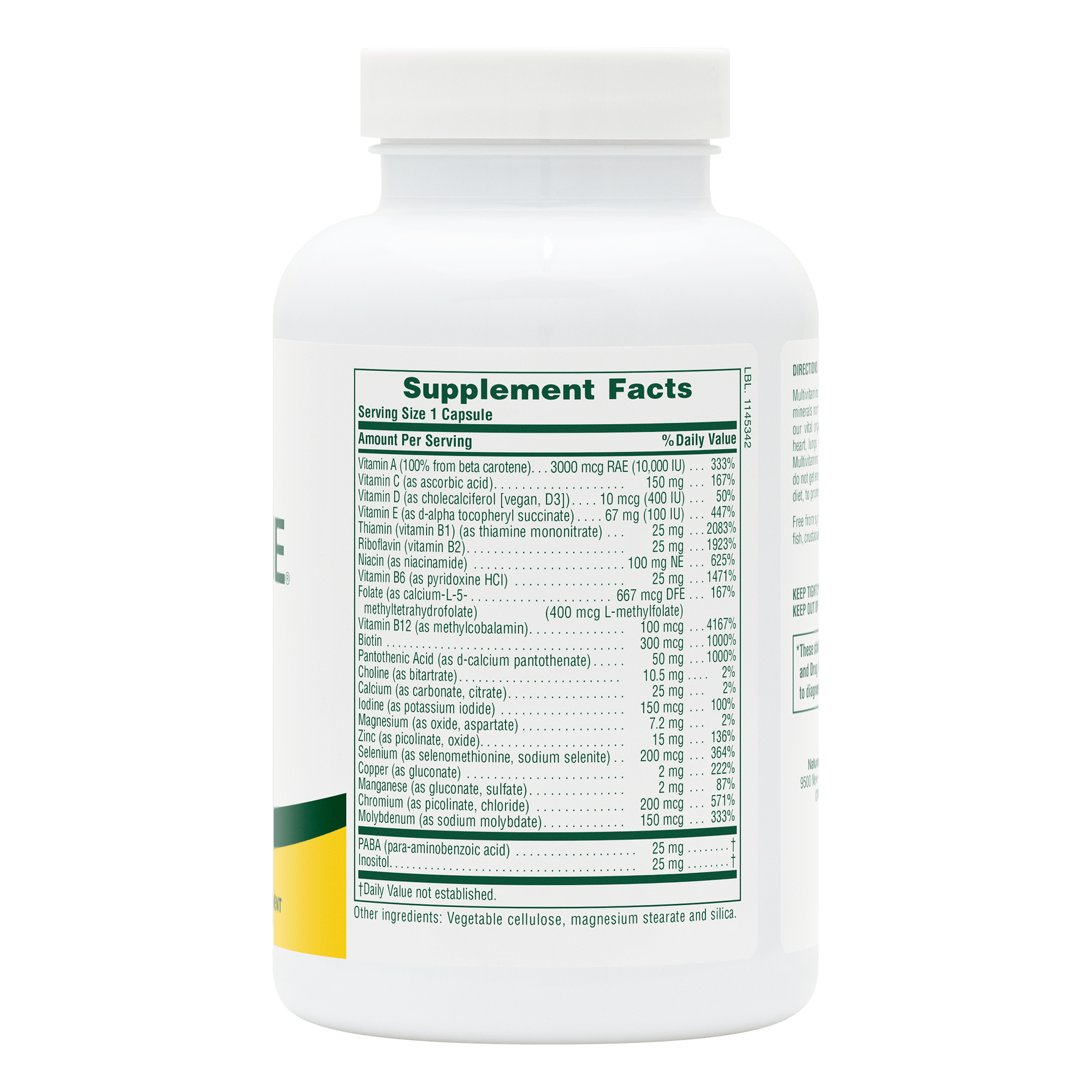 Ultra One® Daily Iron-Free Capsules - 90 Count