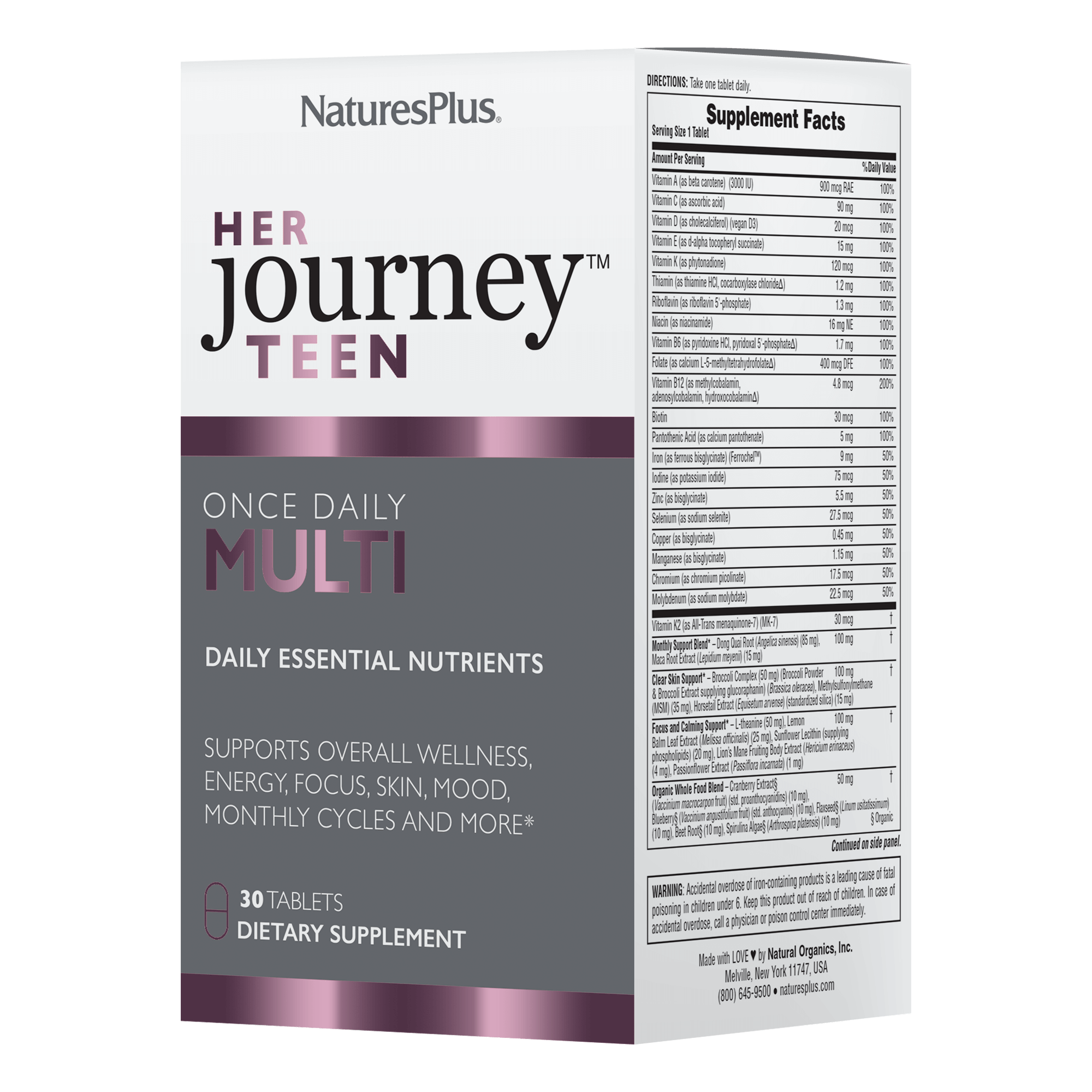 Her Journey™ Teen - 30 Count