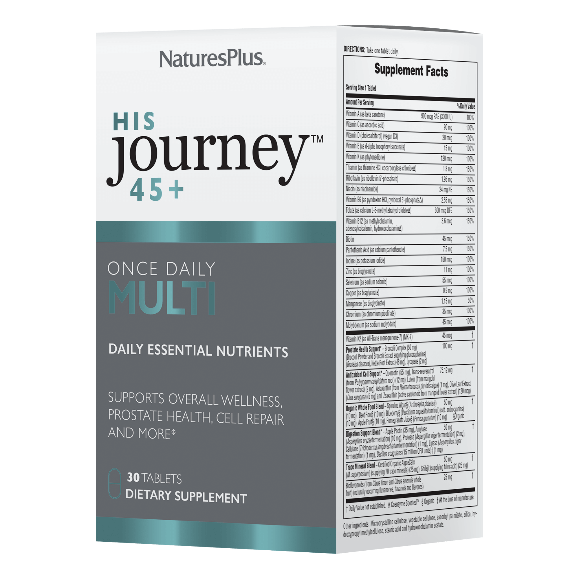 His Journey™ 45+ - 30 Count
