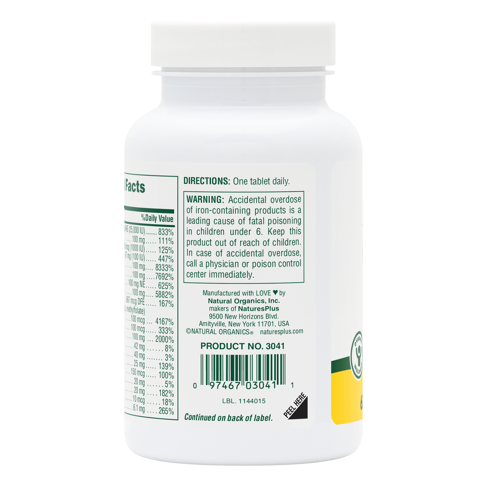 Ultra II® Multi-Nutrient Sustained Release Tablets - 60 Count