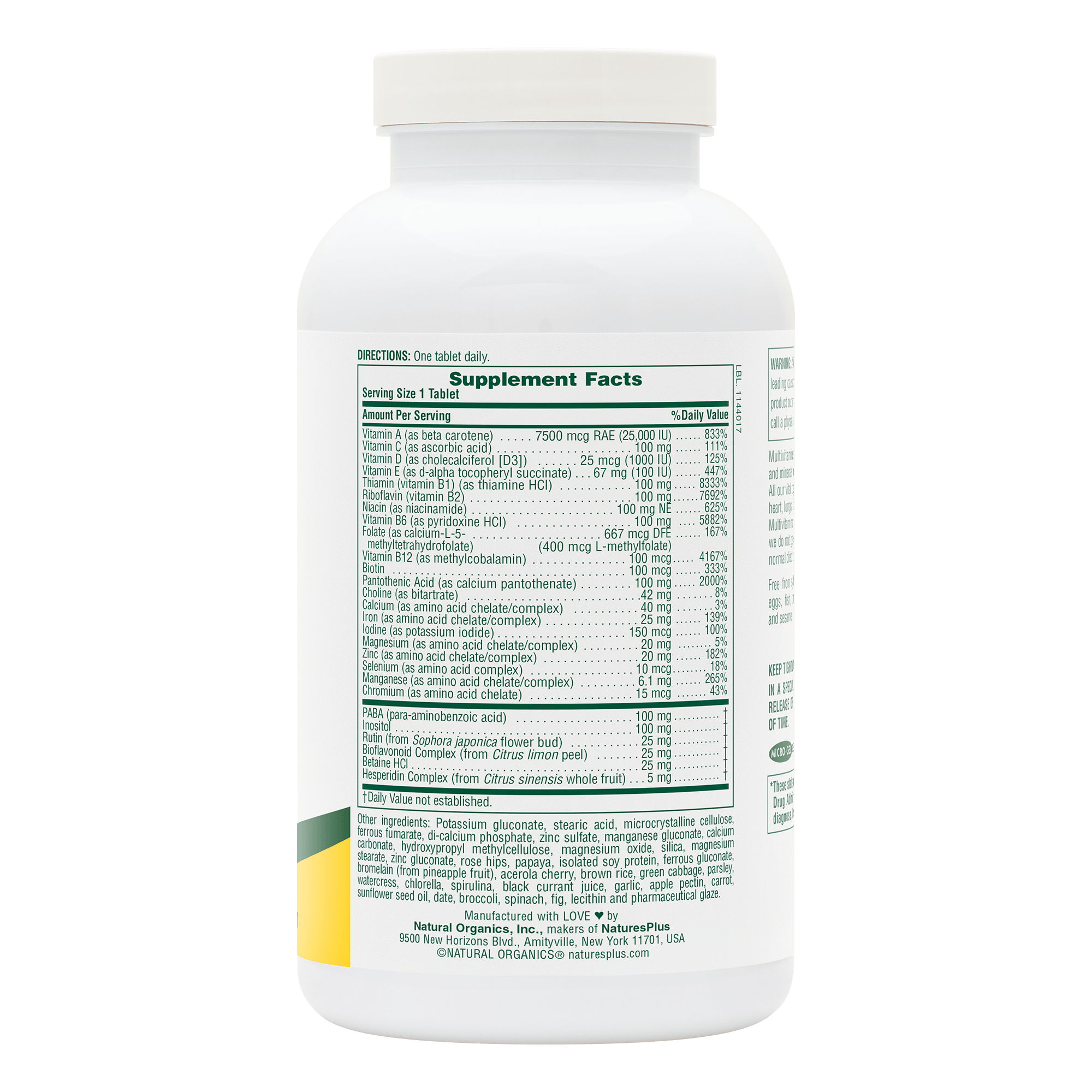 Ultra II® Multi-Nutrient Sustained Release Tablets - 180 Count