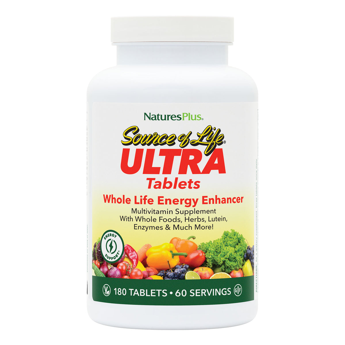 product image of Ultra Source of Life® with Lutein Multivitamin Tablets containing 180 Count