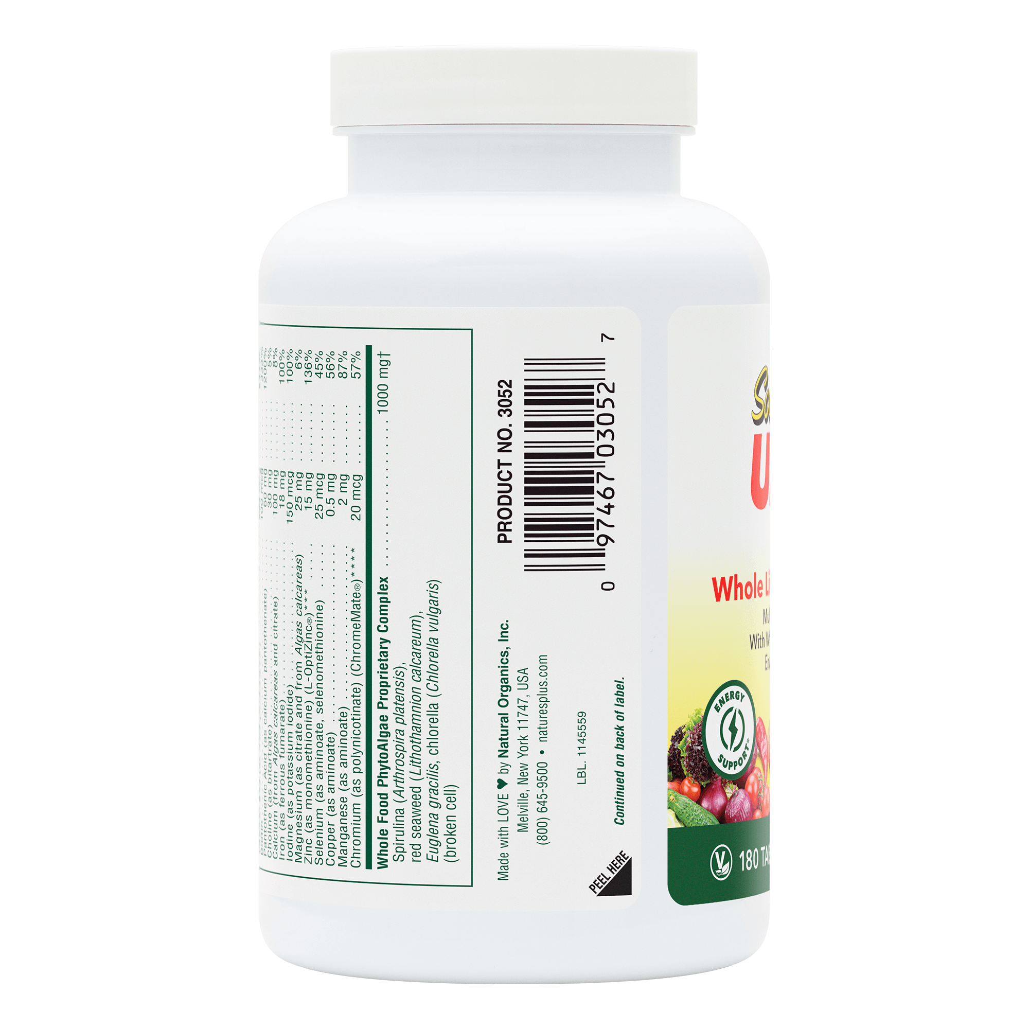 Ultra Source of Life® with Lutein Multivitamin Tablets - 180 Count