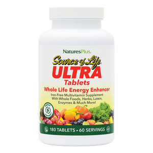 Ultra Source of Life® with Lutein No-Iron Multivitamin Tablets - 180 Count