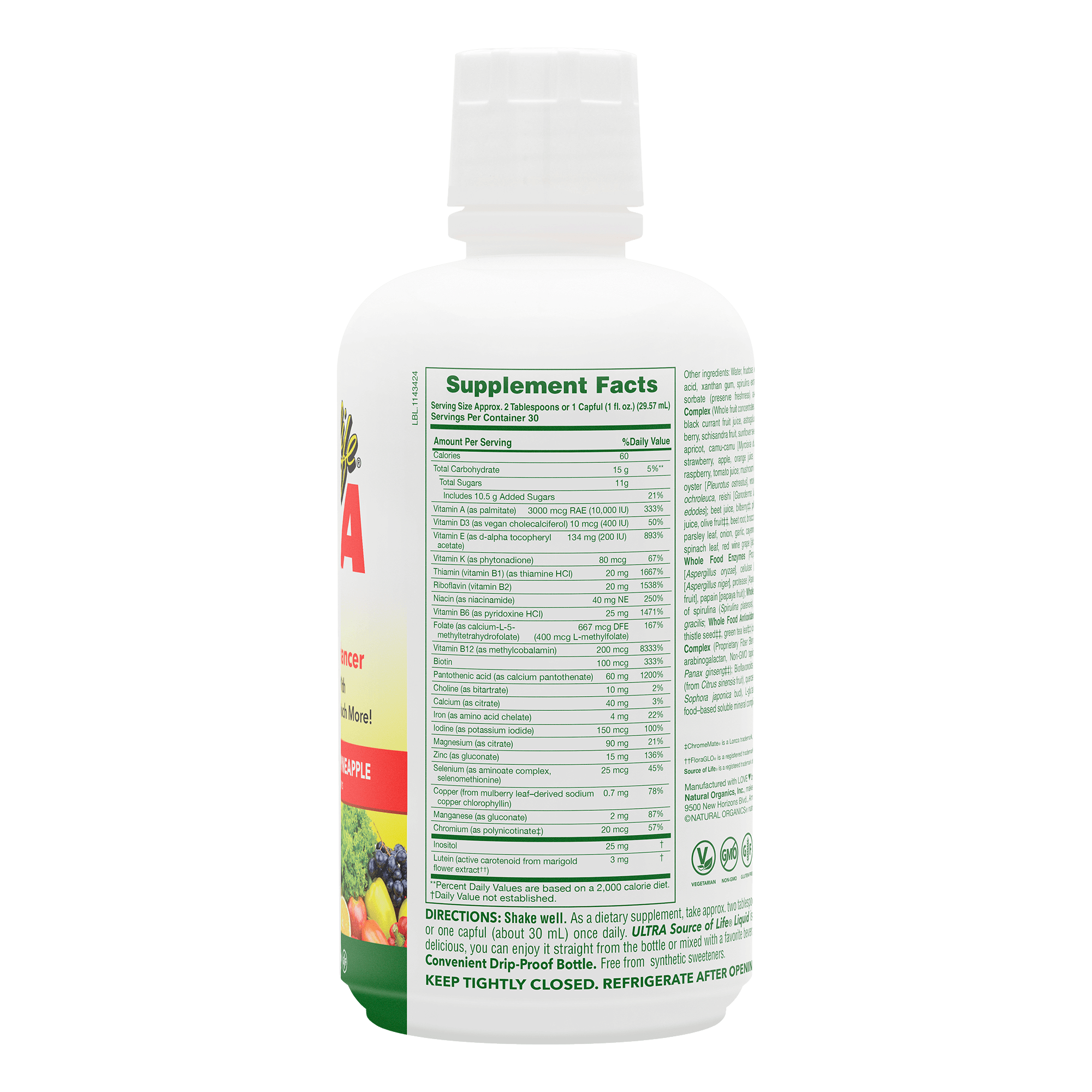 Ultra Source of Life® Liquid Multivitamin - 30 FL OZ