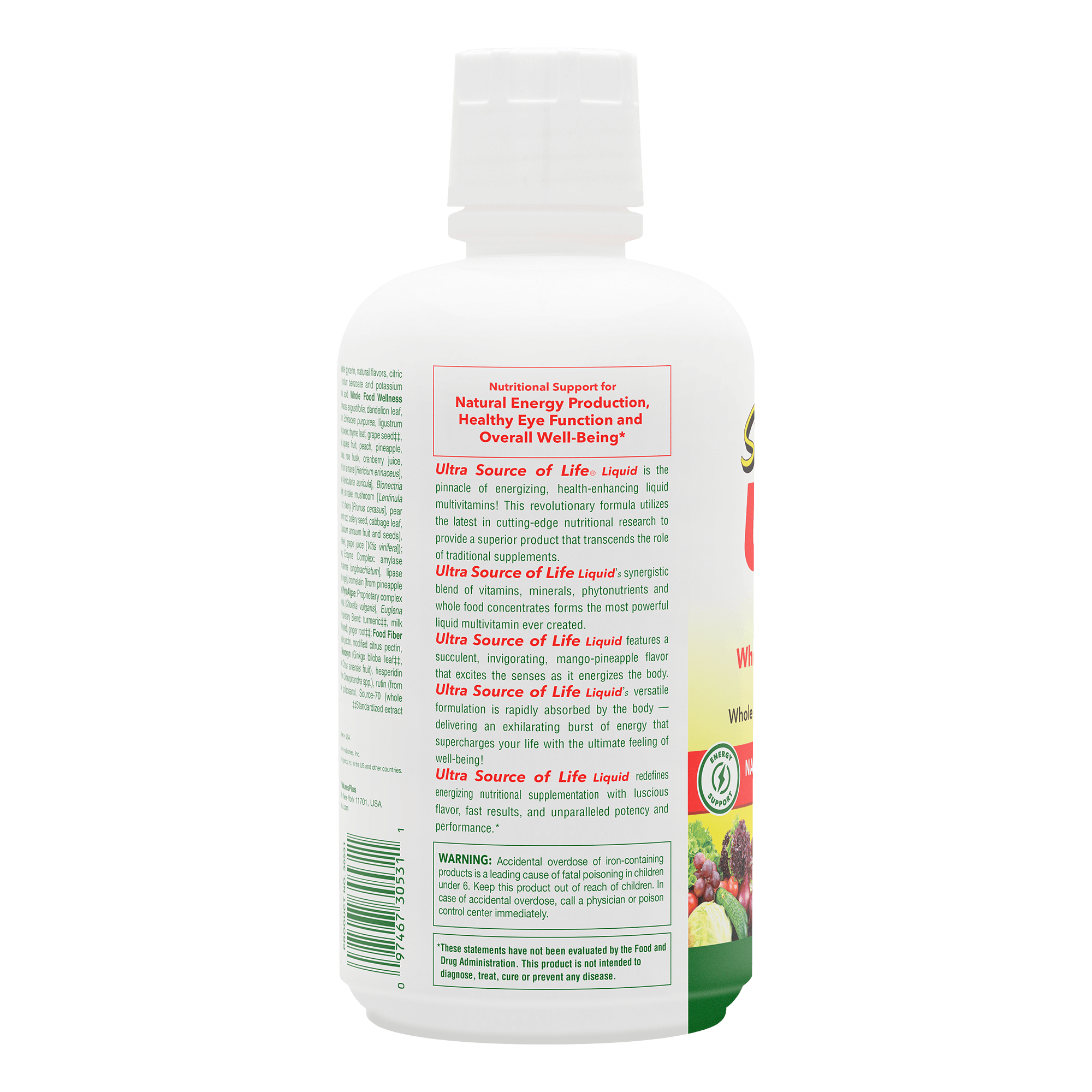 Ultra Source of Life® Liquid Multivitamin - 30 FL OZ