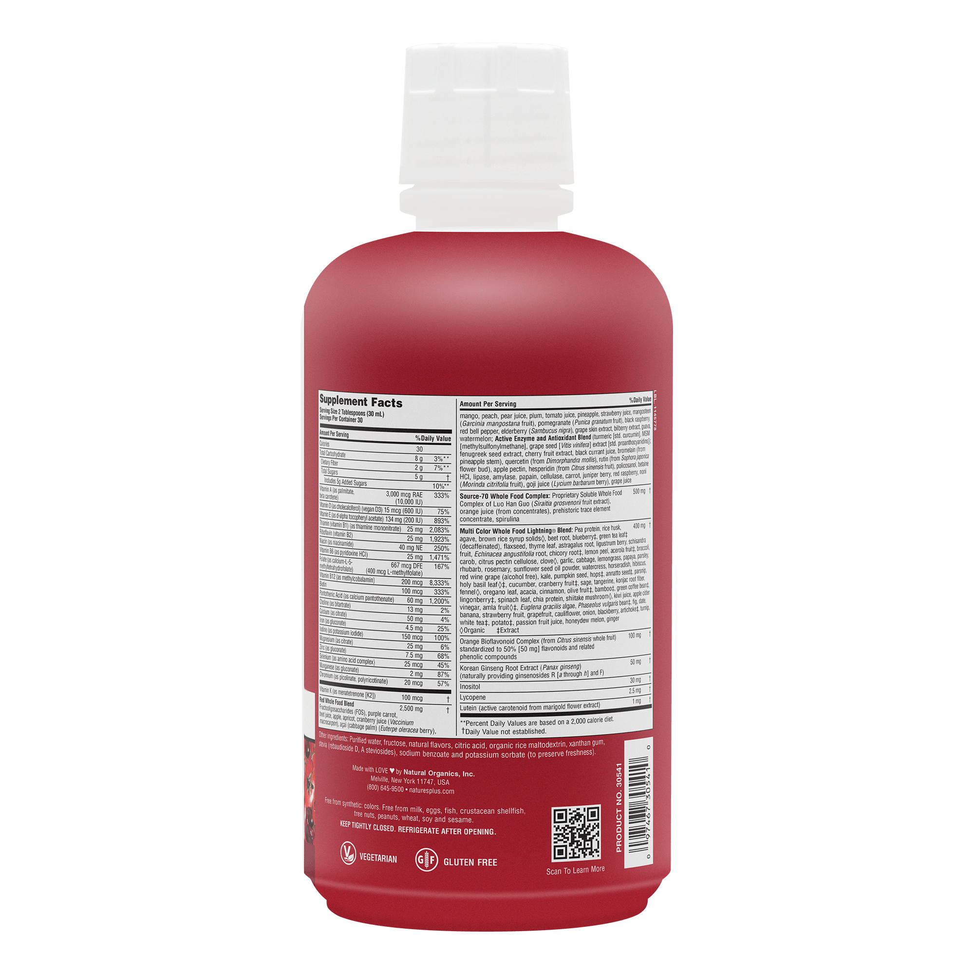 Source of Life® RED Multivitamin Liquid - 30 FL OZ