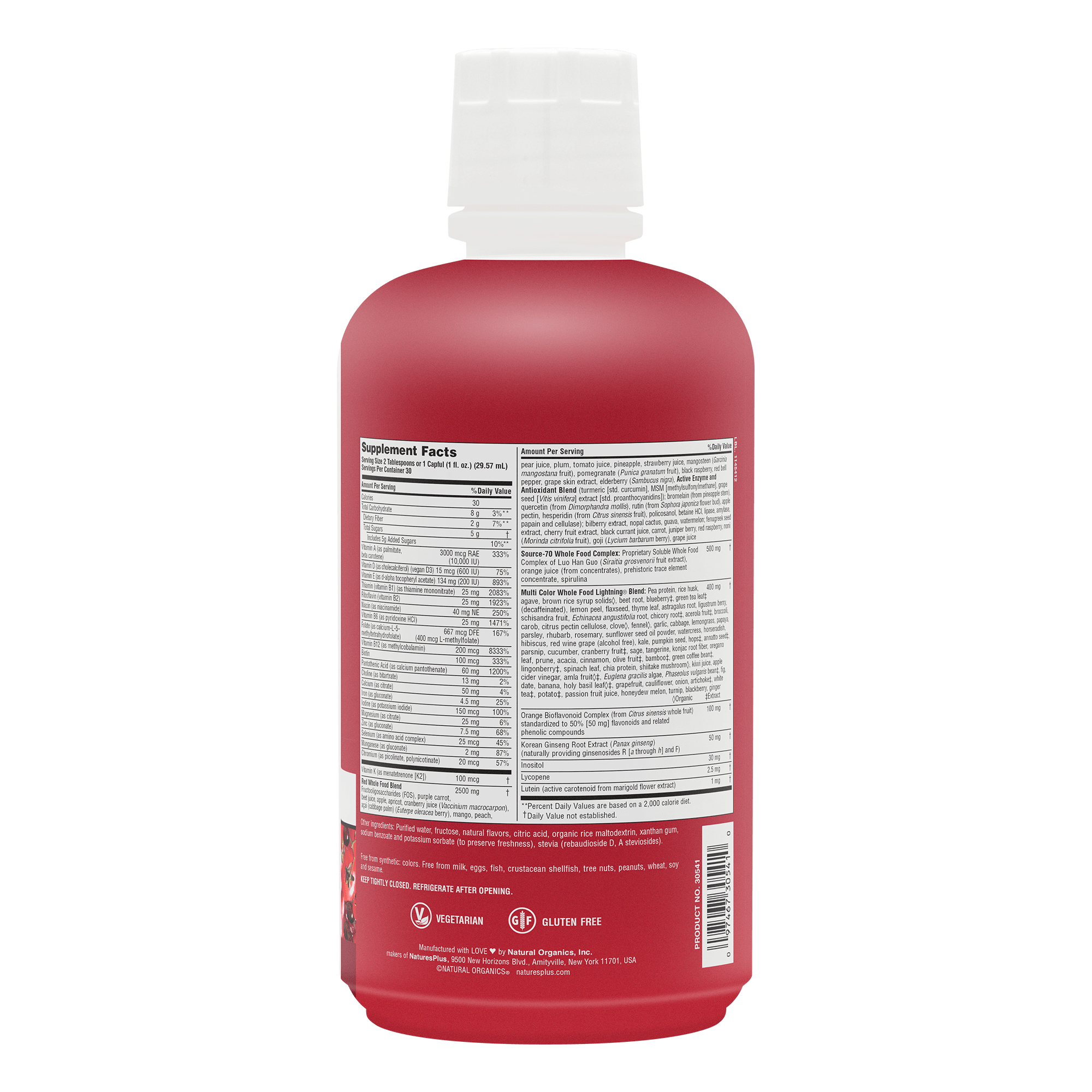 Source of Life® RED Multivitamin Liquid - 30 FL OZ