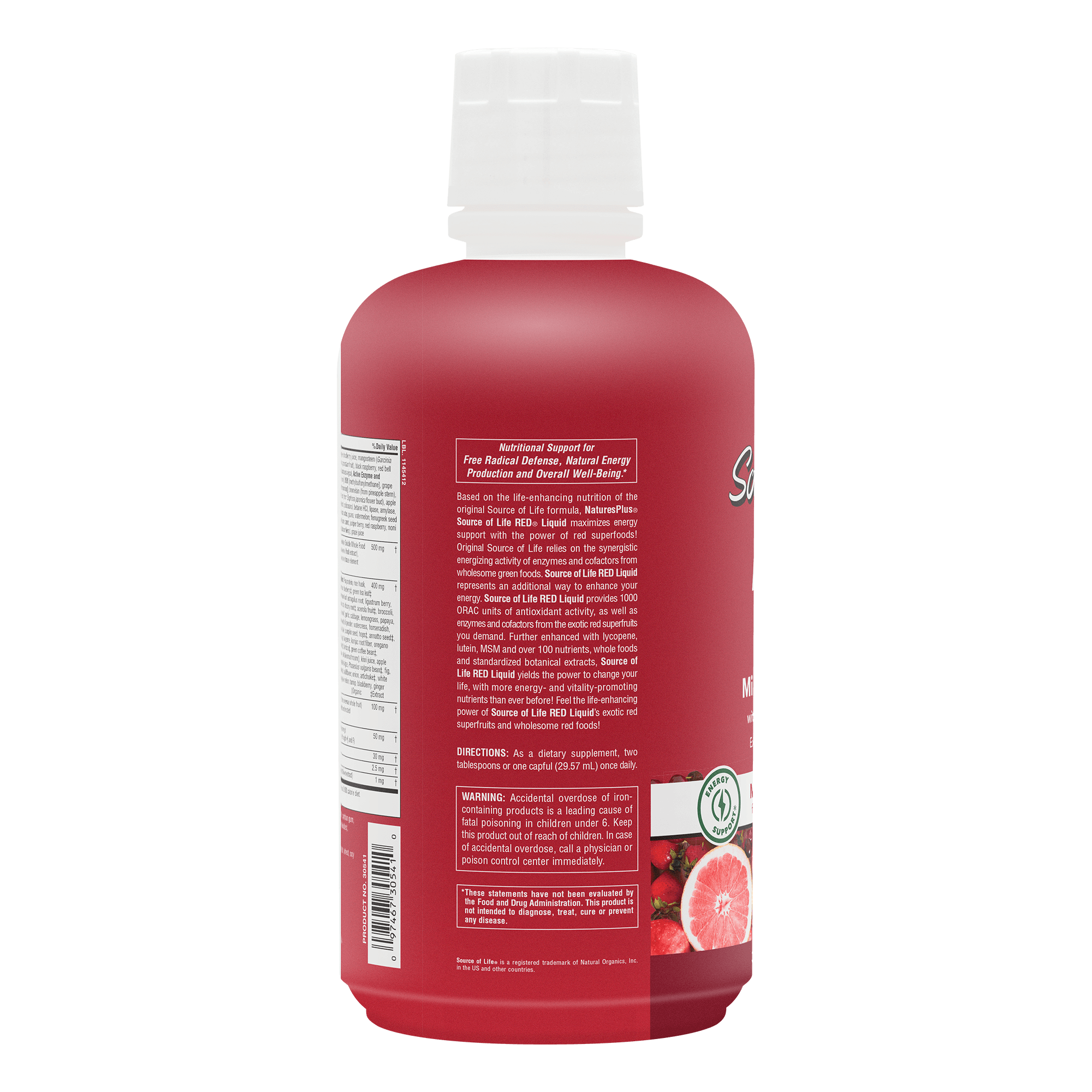 Source of Life® RED Multivitamin Liquid - 30 FL OZ