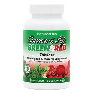 Source of Life® GREEN AND RED Multivitamin Bi-Layered Tablets - 90 Count