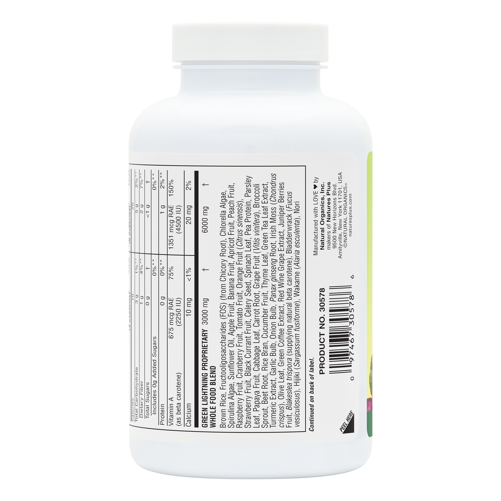 Source of Life® Green Lightning® Capsules - 180 Count