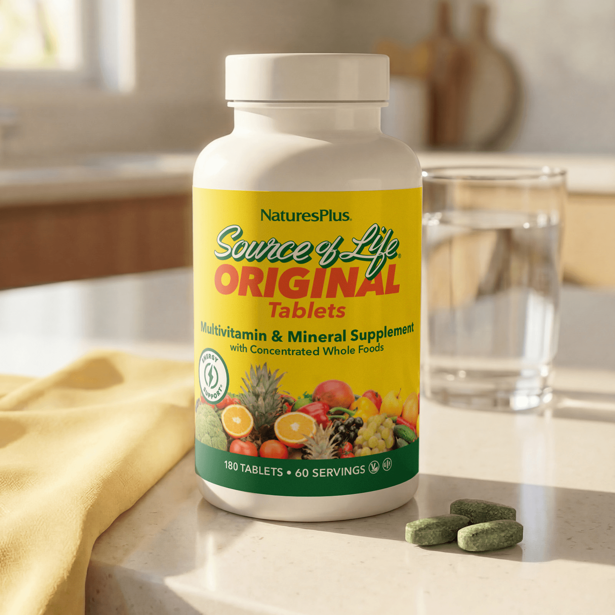 Source of Life® Multivitamin Tablets - 180 Count