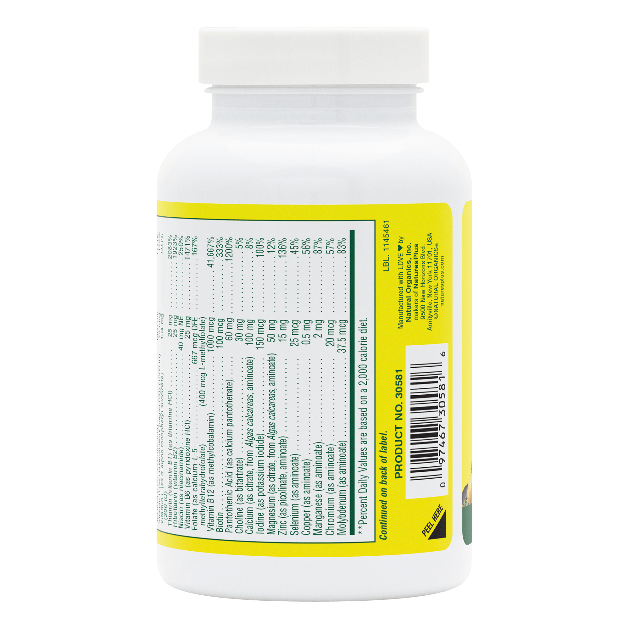 Source of Life® No-Iron Multivitamin Tablets - 90 Count
