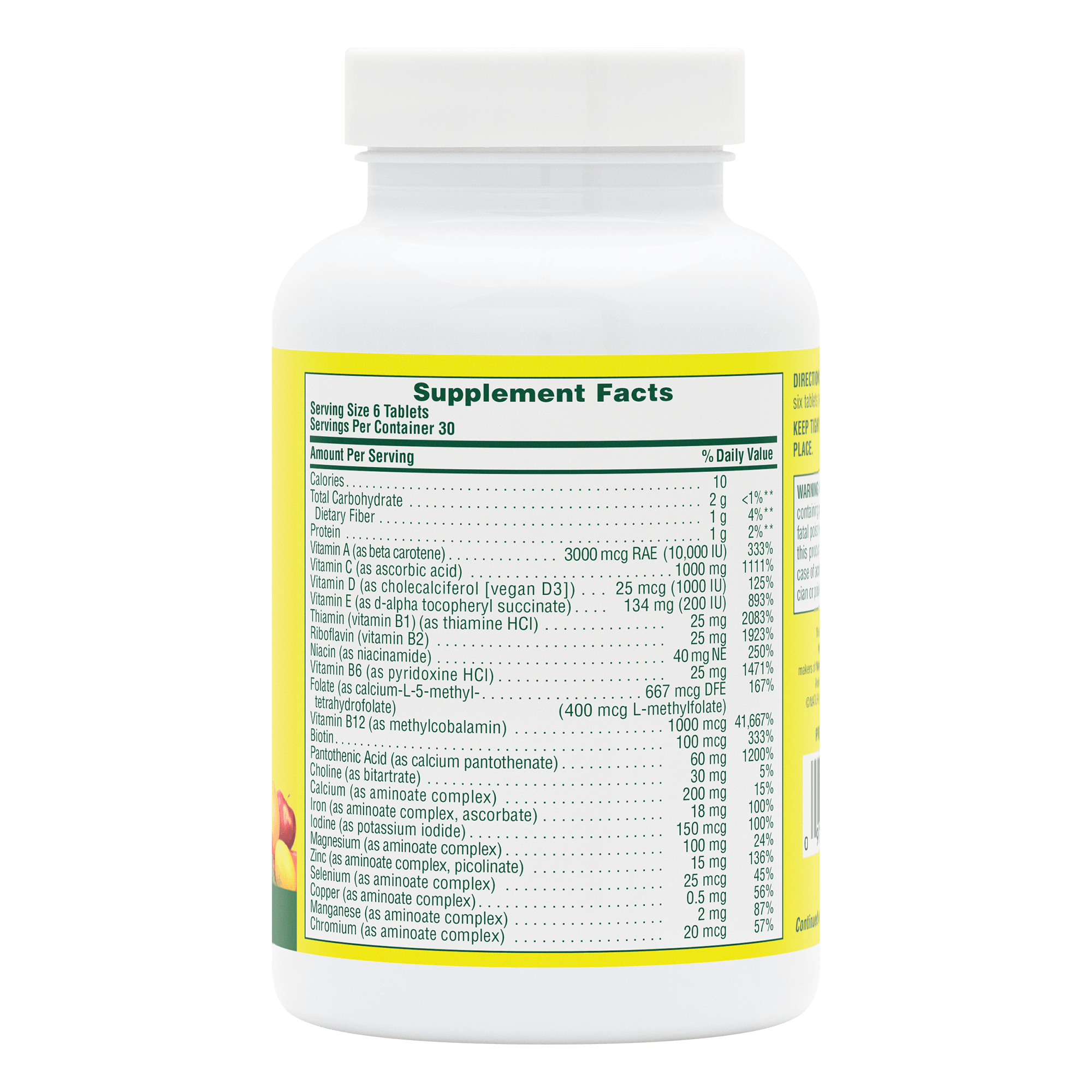 Source of Life® Multivitamin Mini-Tabs - 180 Count