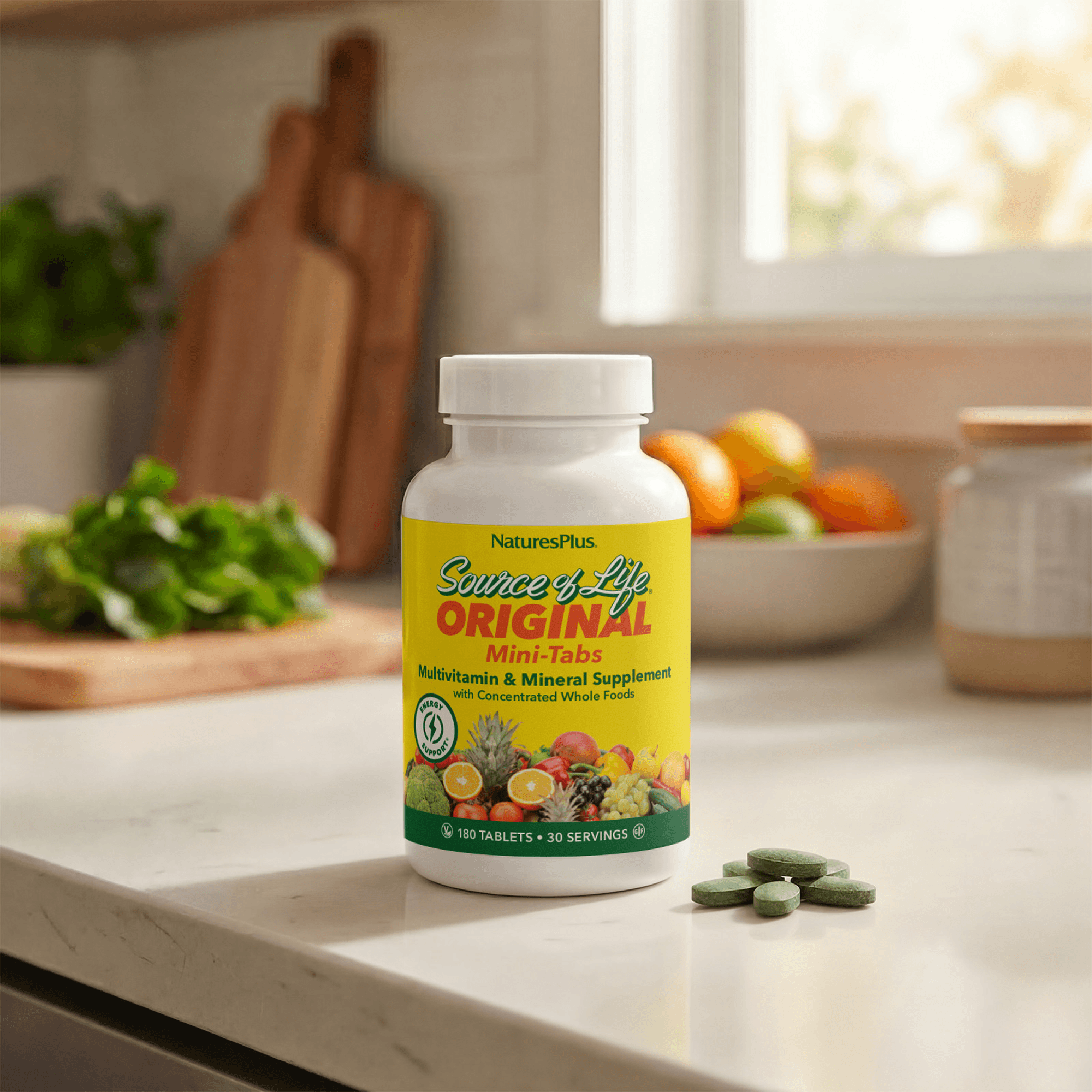 Source of Life® Multivitamin Mini-Tabs - 180 Count