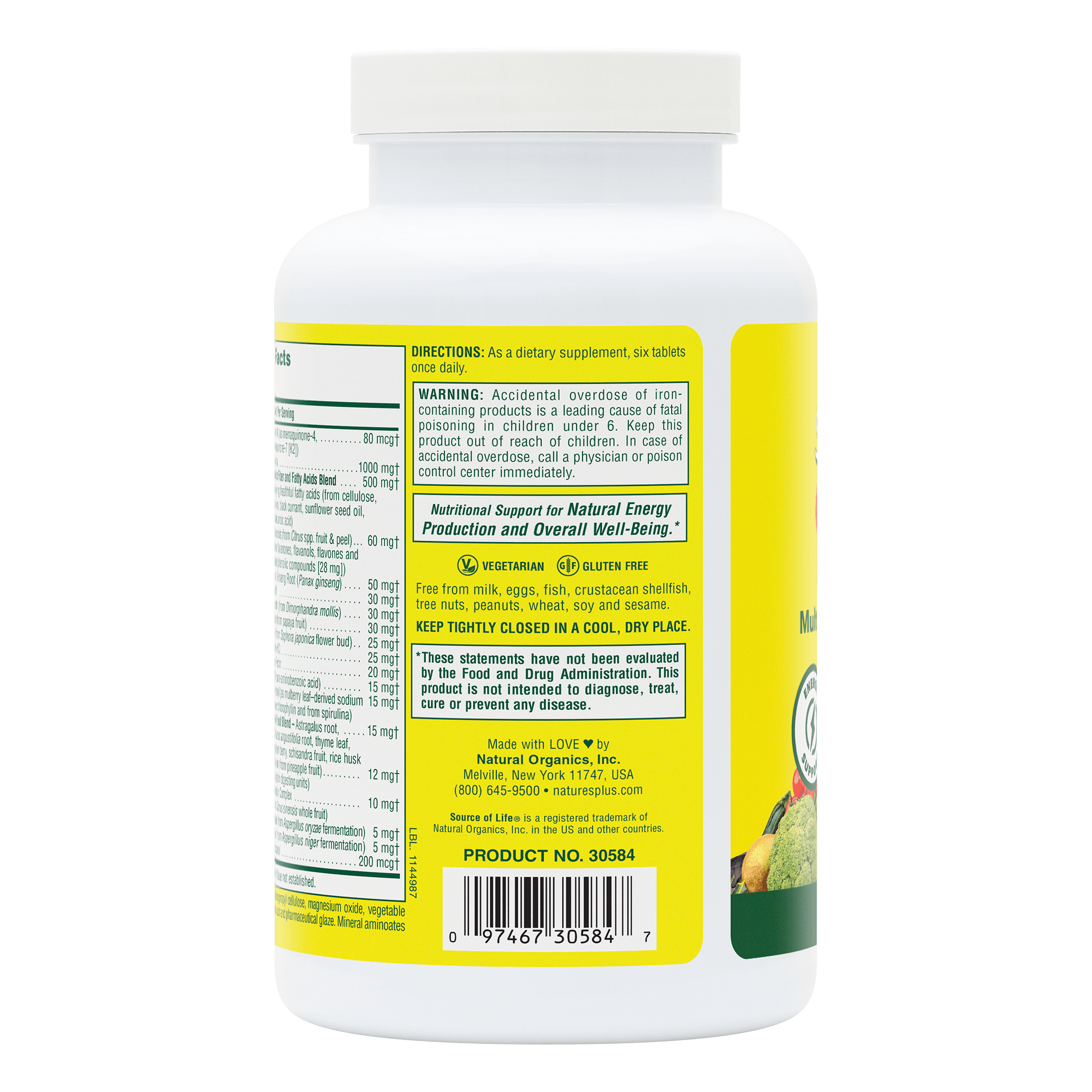 Source of Life® Multivitamin Mini-Tabs - 360 Count