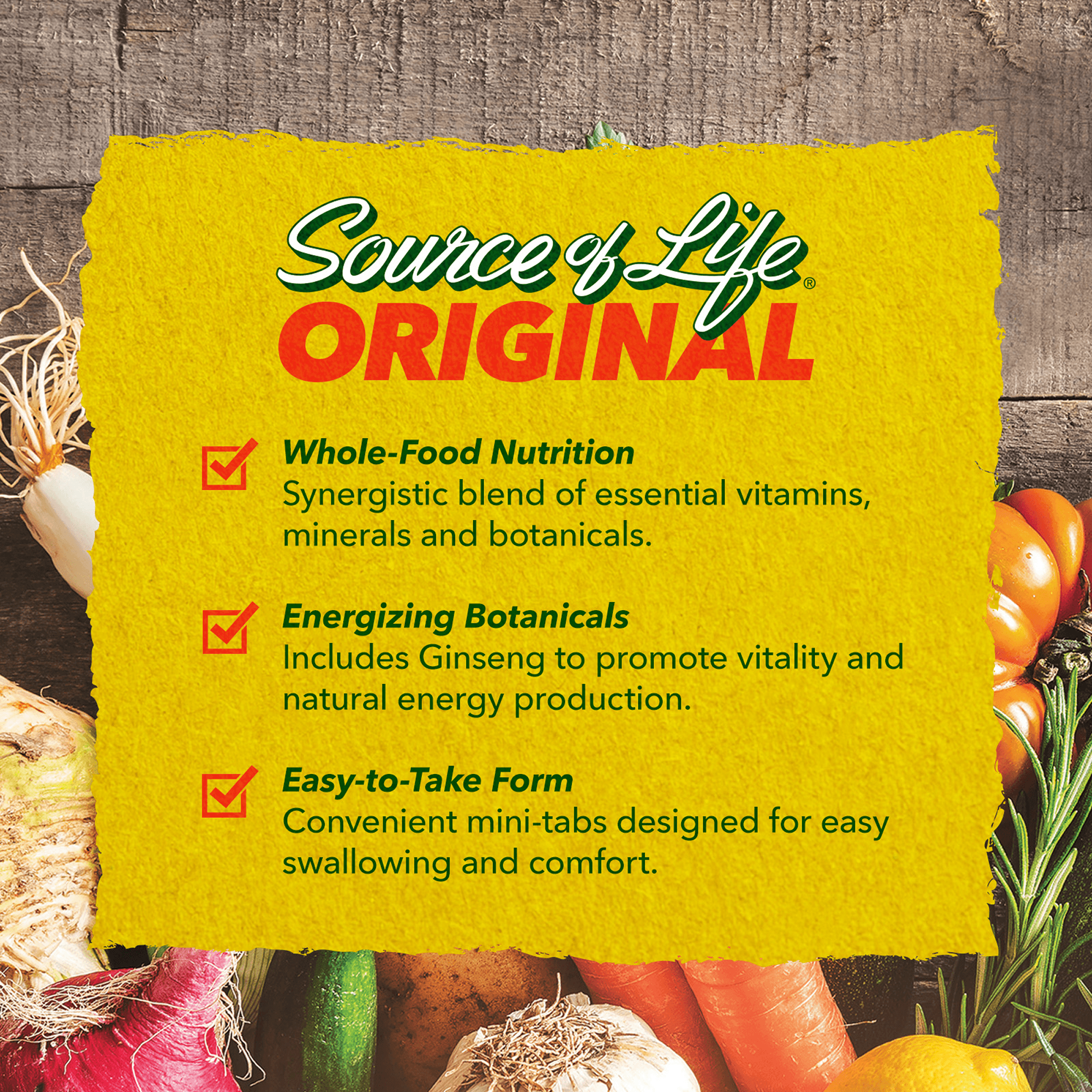 Source of Life® Multivitamin Mini-Tabs - 360 Count