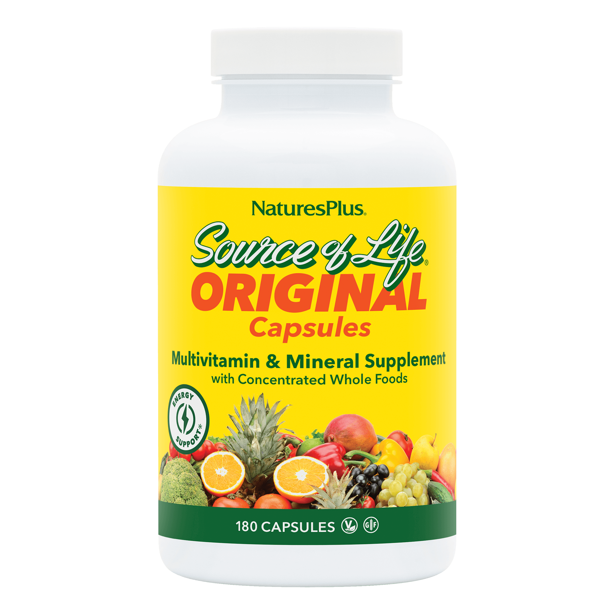 Source of Life® Multivitamin Capsules - 180 Count