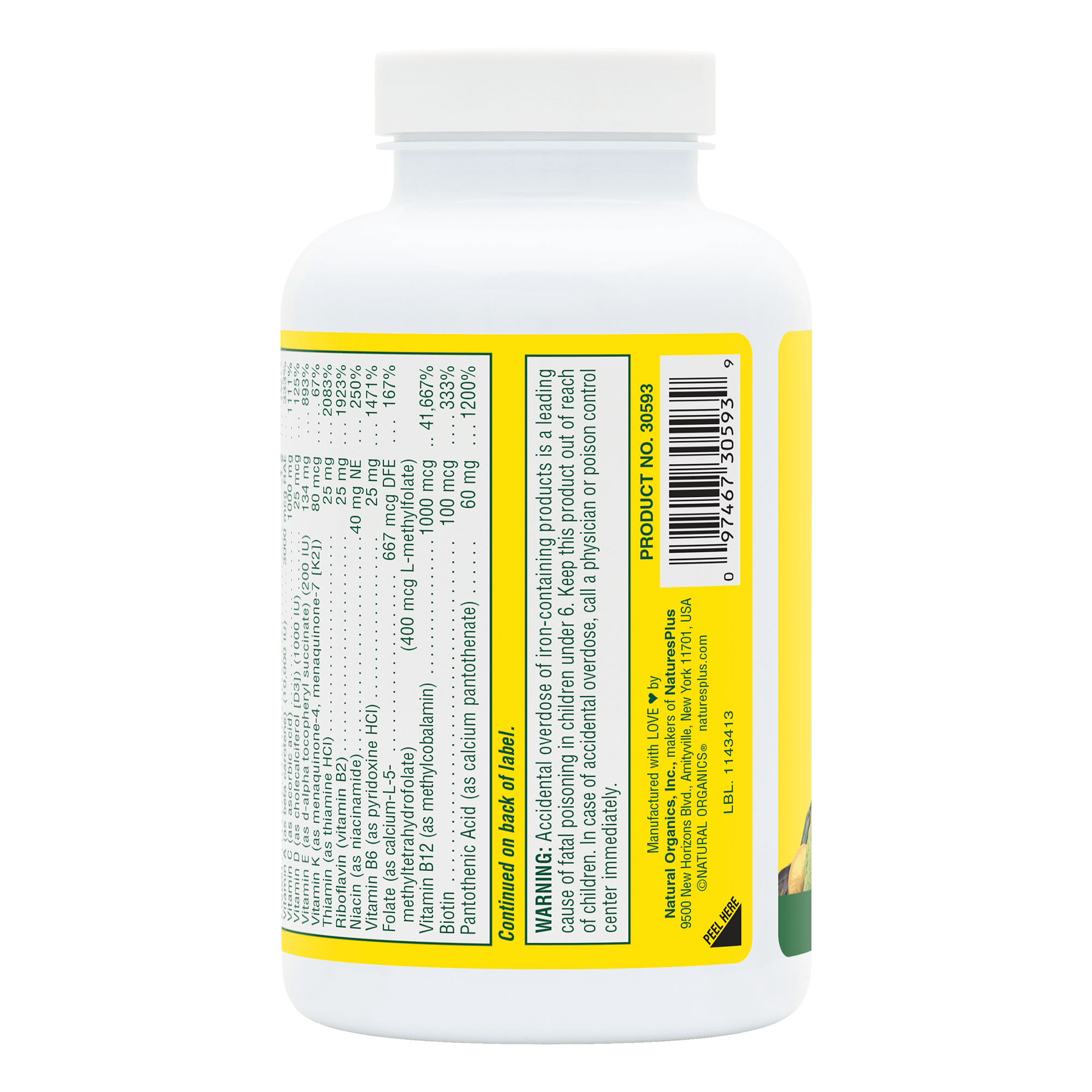 Source of Life® Multivitamin Capsules - 180 Count