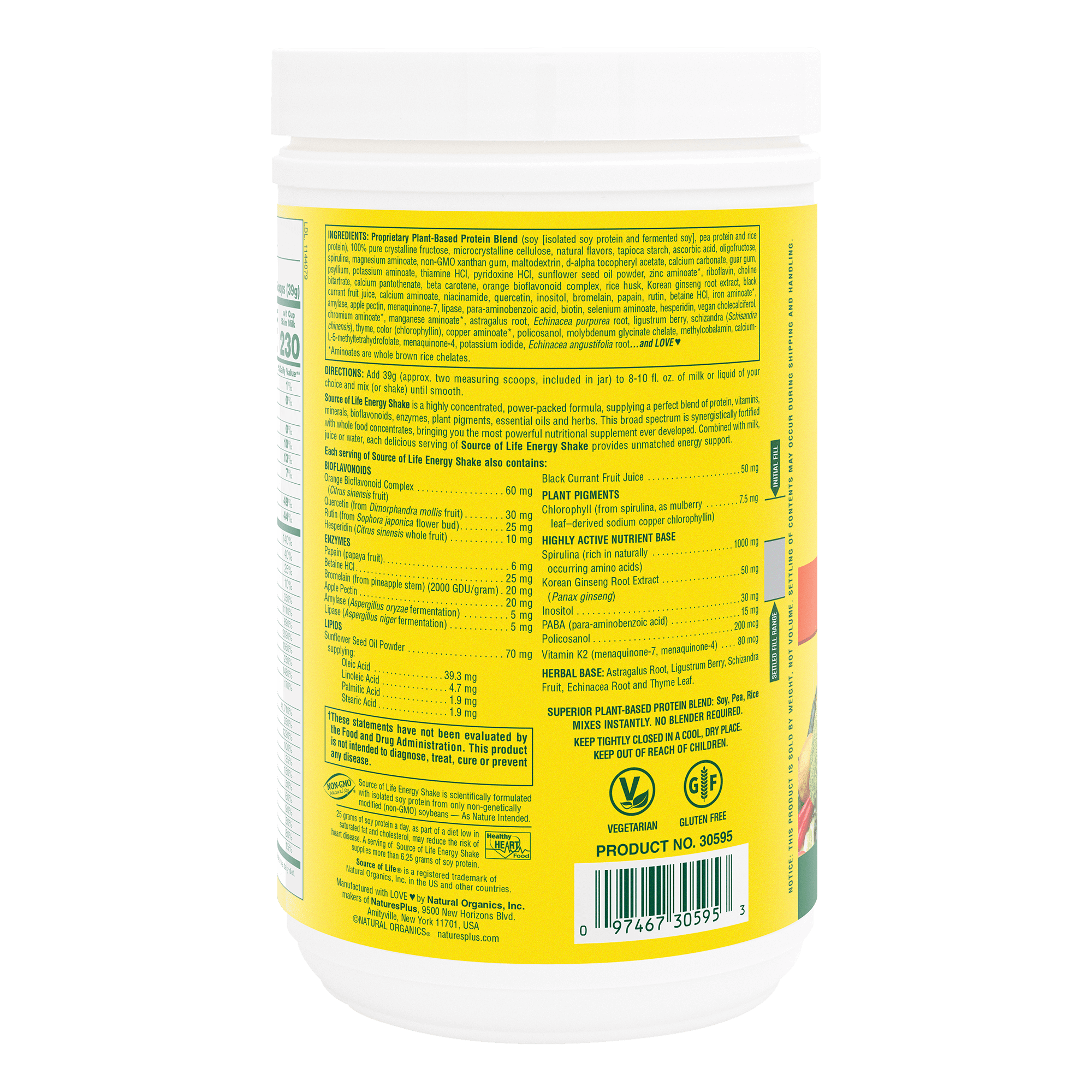 Source of Life® Energy Shake - 1.10 LB