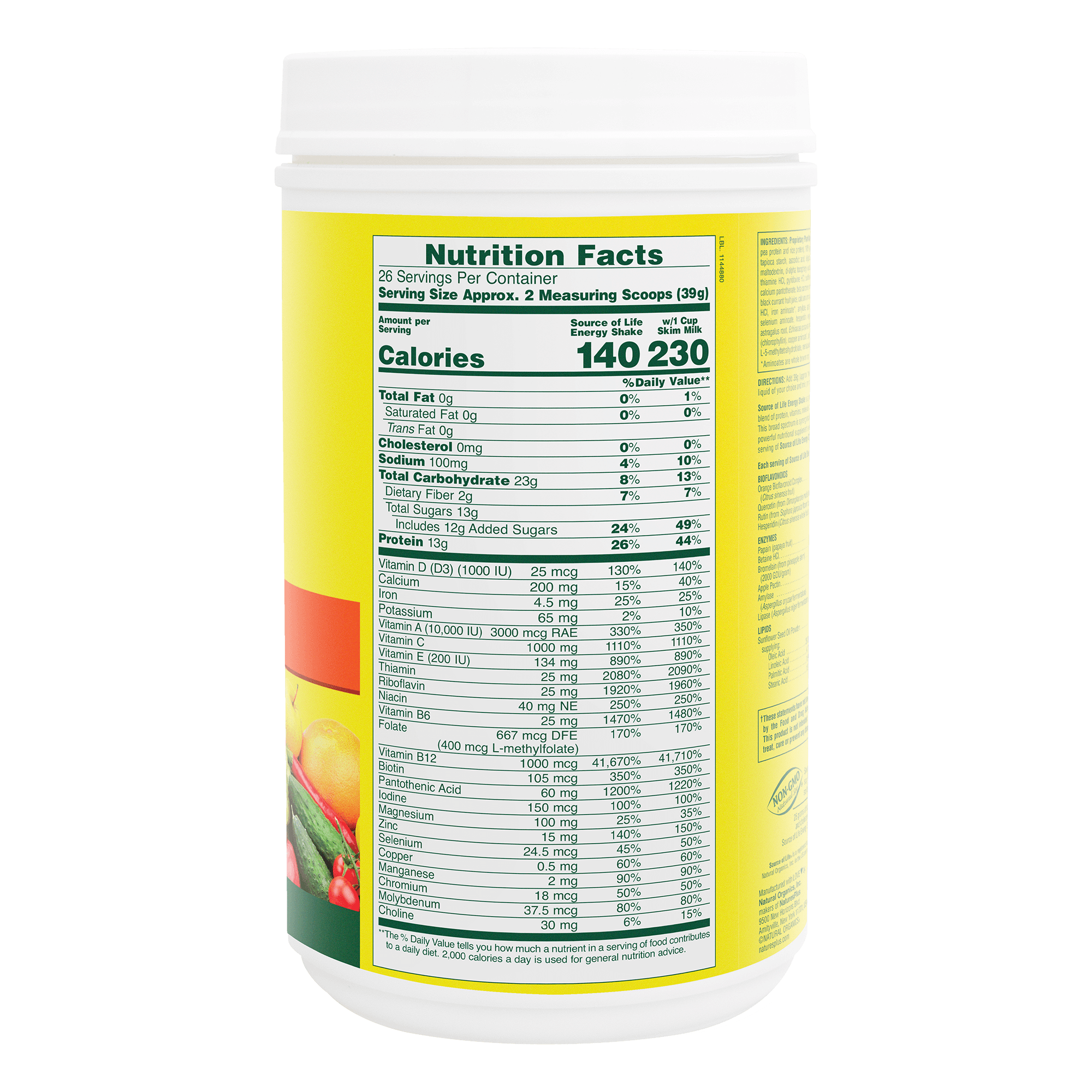 Source of Life® Energy Shake - 2.20 LB