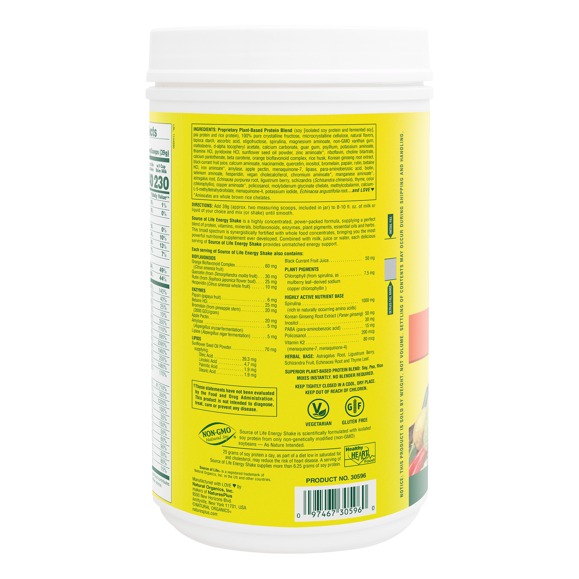 Source of Life® Energy Shake - 2.20 LB