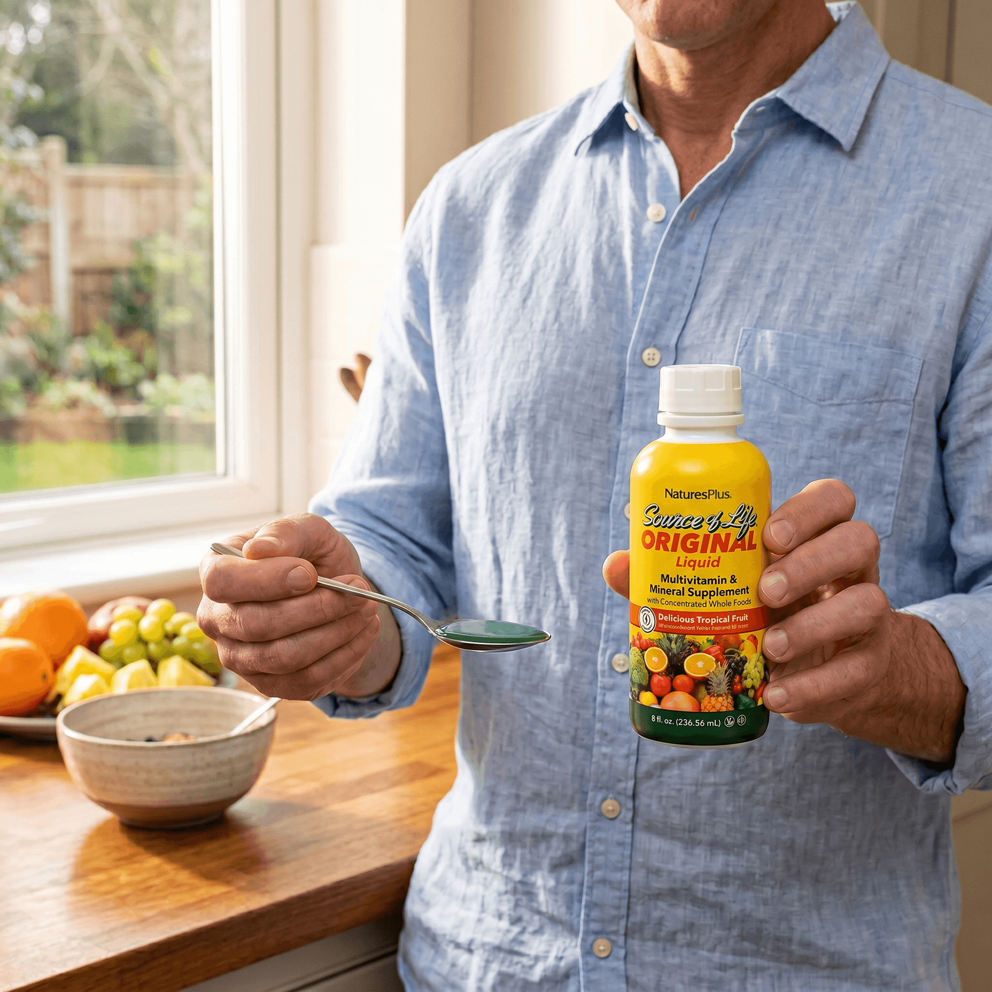 Source of Life® Multivitamin Liquid - 8 FL OZ