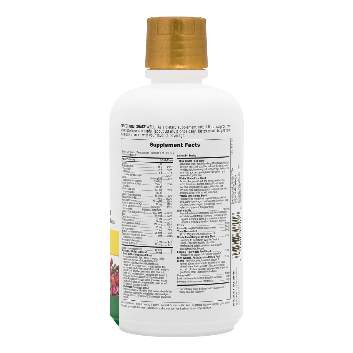 product image of Source of Life® GOLD Multivitamin Liquid containing 30 FL OZ