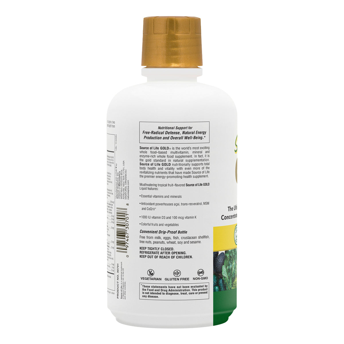 product image of Source of Life® GOLD Multivitamin Liquid containing 30 FL OZ