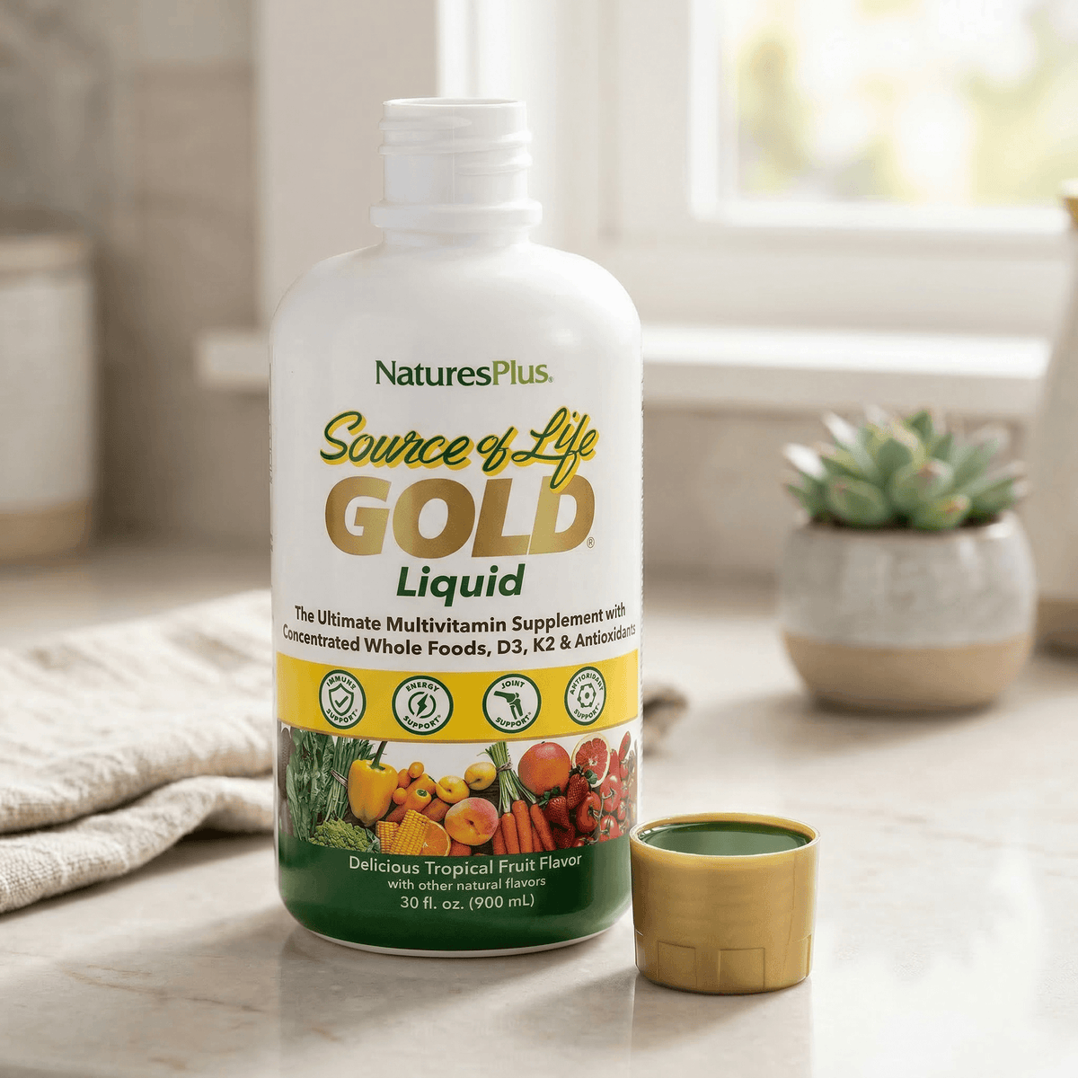 Natures Plus Source of Life Gold Liquid 8 oz