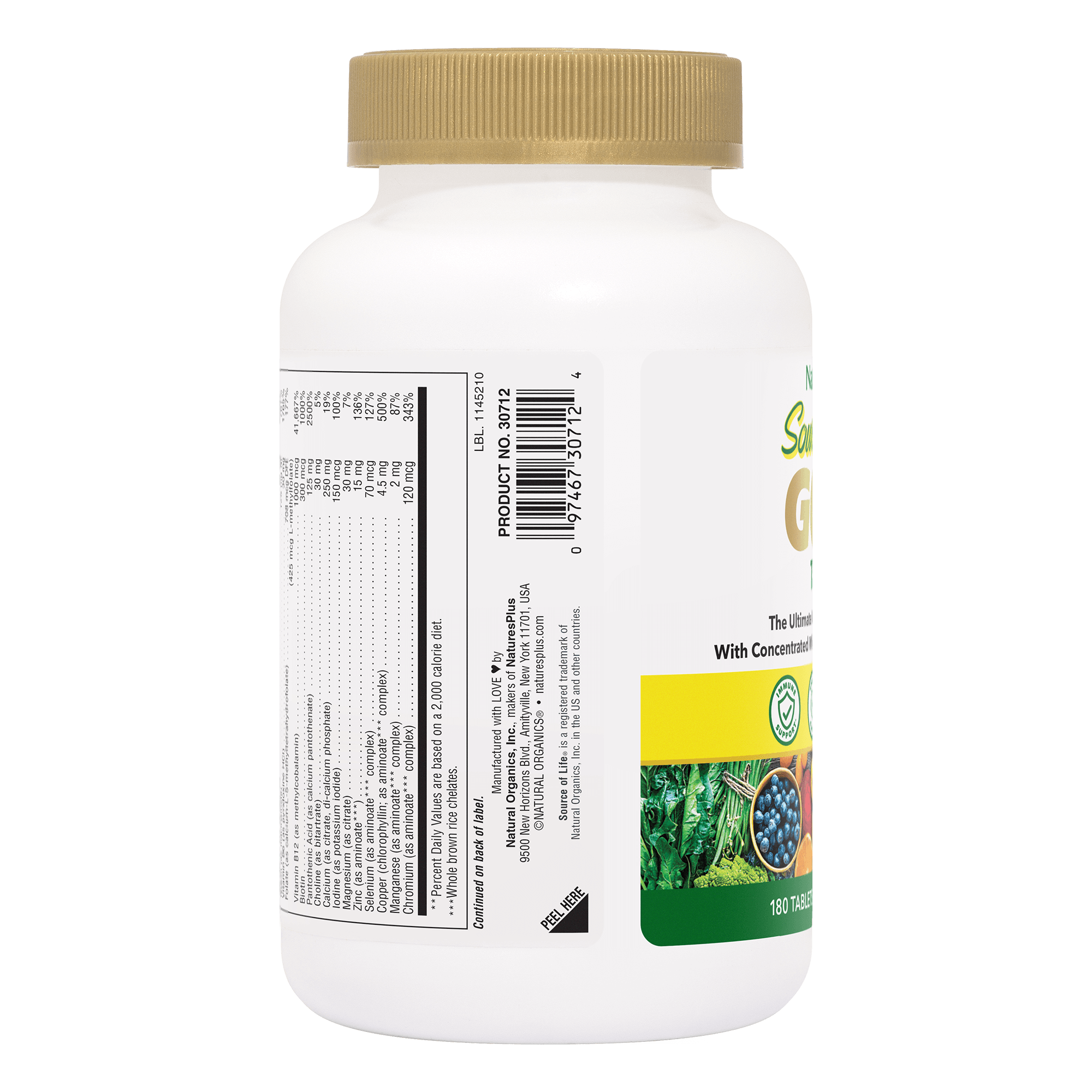 Source of Life® GOLD Multivitamin Tablets - 180 Count