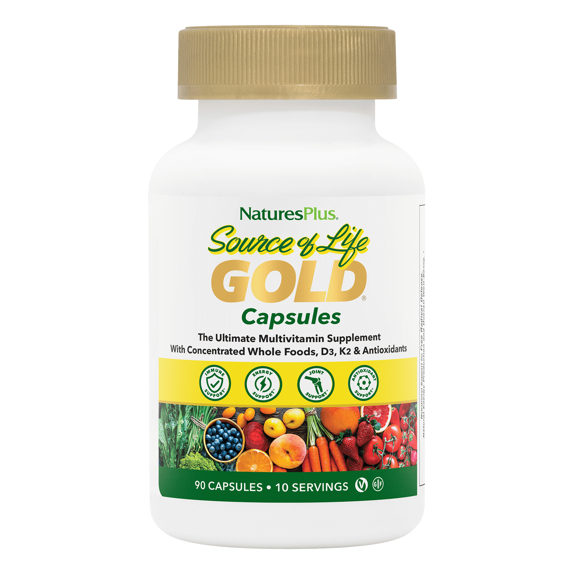 Source of Life® GOLD Multivitamin Capsules - 90 Count